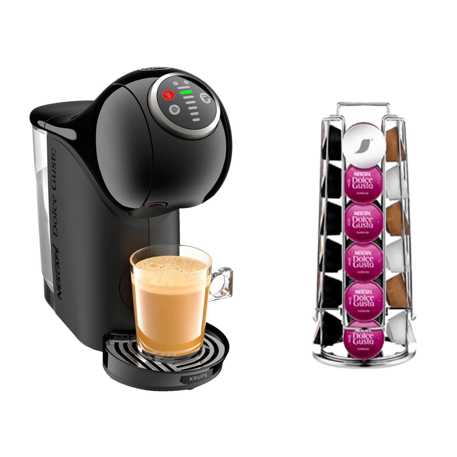 KRUPS® KP3408 NESCAFÉ® Dolce Gusto® Genio S Plus Kapselmaschine Bundle