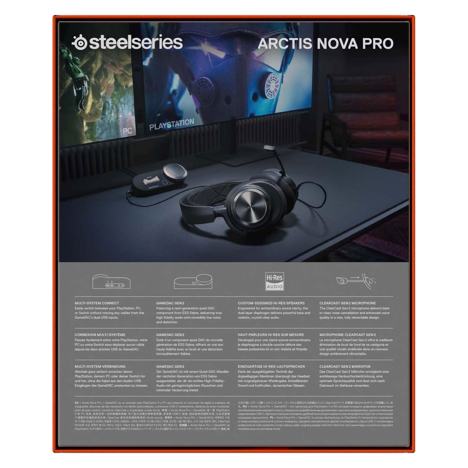 Steelseries Arctis Nova Pro, Schwarz Gaming-Headset