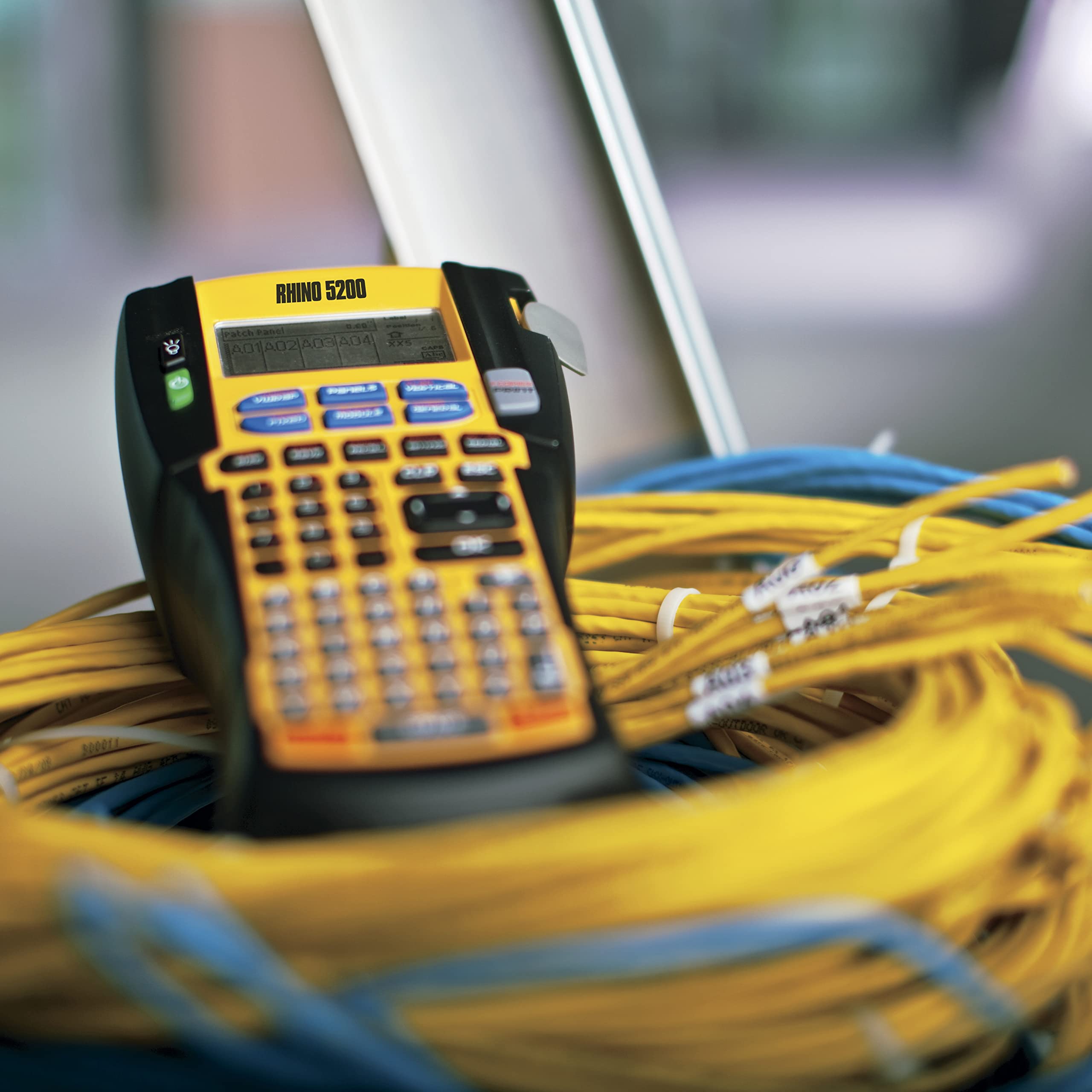 Dymo Rhino 5200 im stabilen Hartschalenkoffer Etikettendrucker