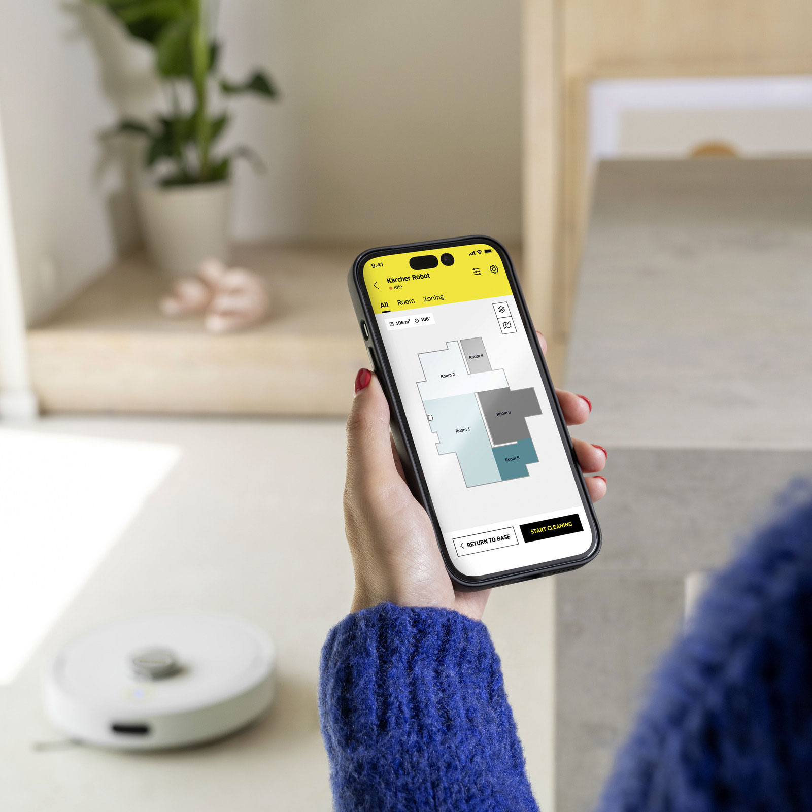 KÄRCHER RVC 3 Comfort Saugroboter