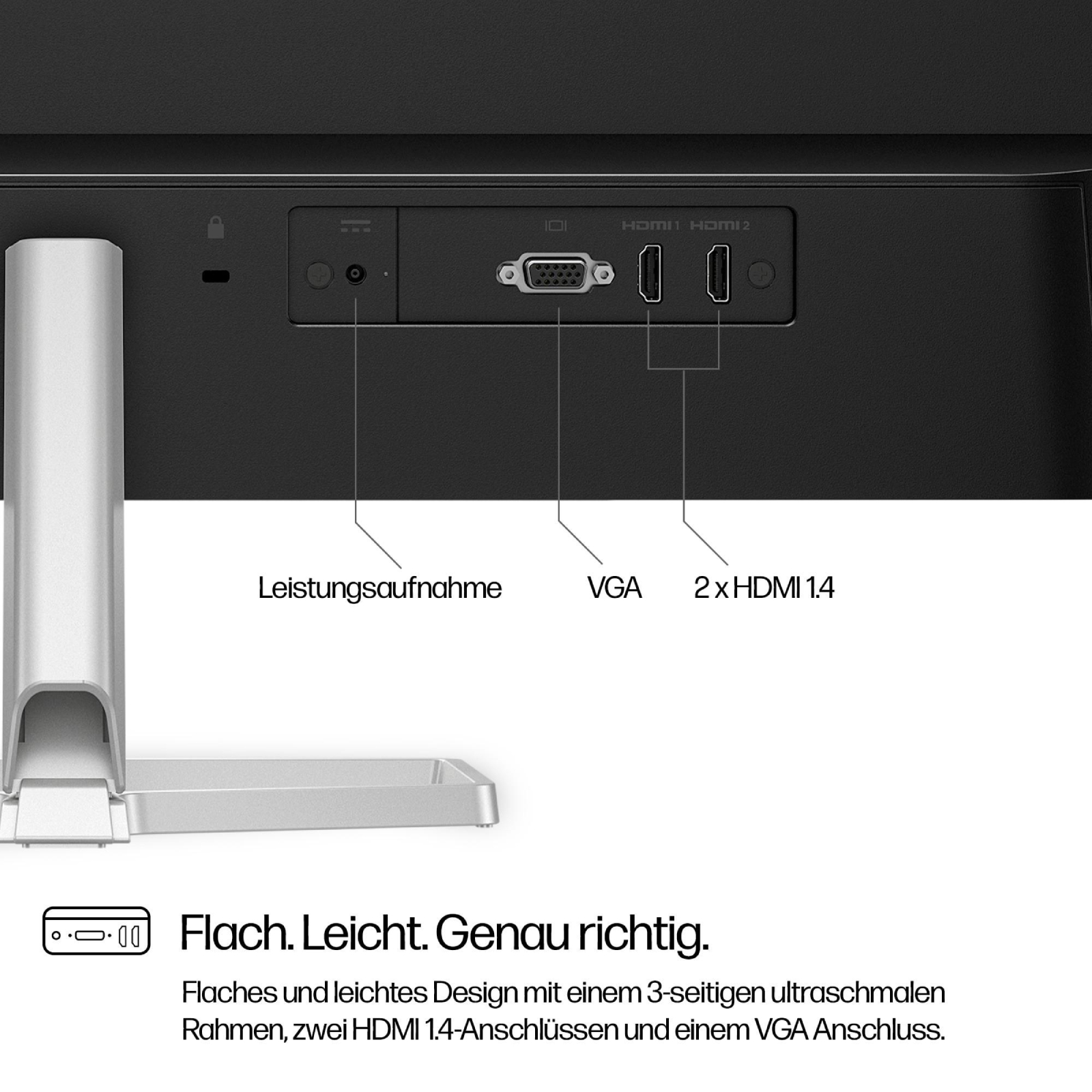 HP Monitor Series 5 527sf / 1920x1080 / IPS / 100Hz / 2x HDMI 1x VGA / 5ms