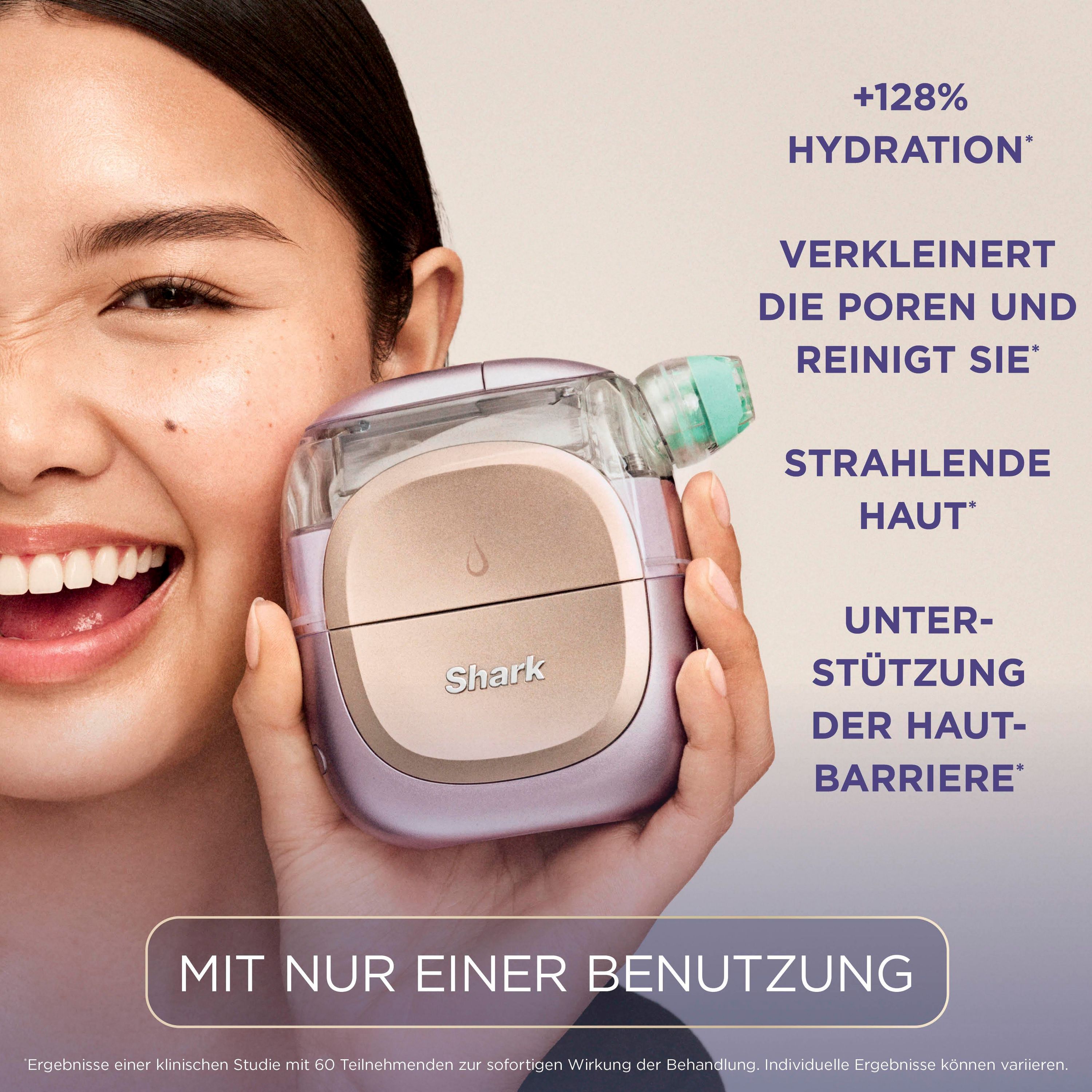 Shark FacialPro Glow Hydro Gesichtspflegesystem für zuhause FH320EU - Blau