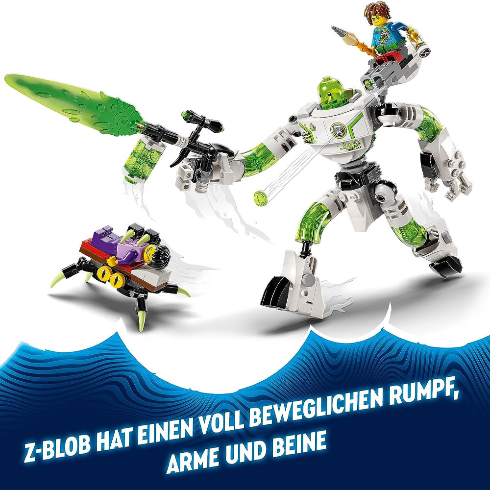 LEGO Arts Mateo und Roboter Z-Blob Lego-Set