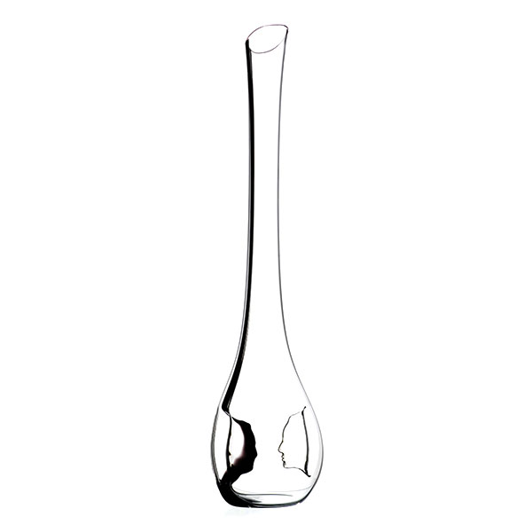 Riedel Dekanter Black Tie Face To Face inkl. Reinigungskugeln Poliertuch