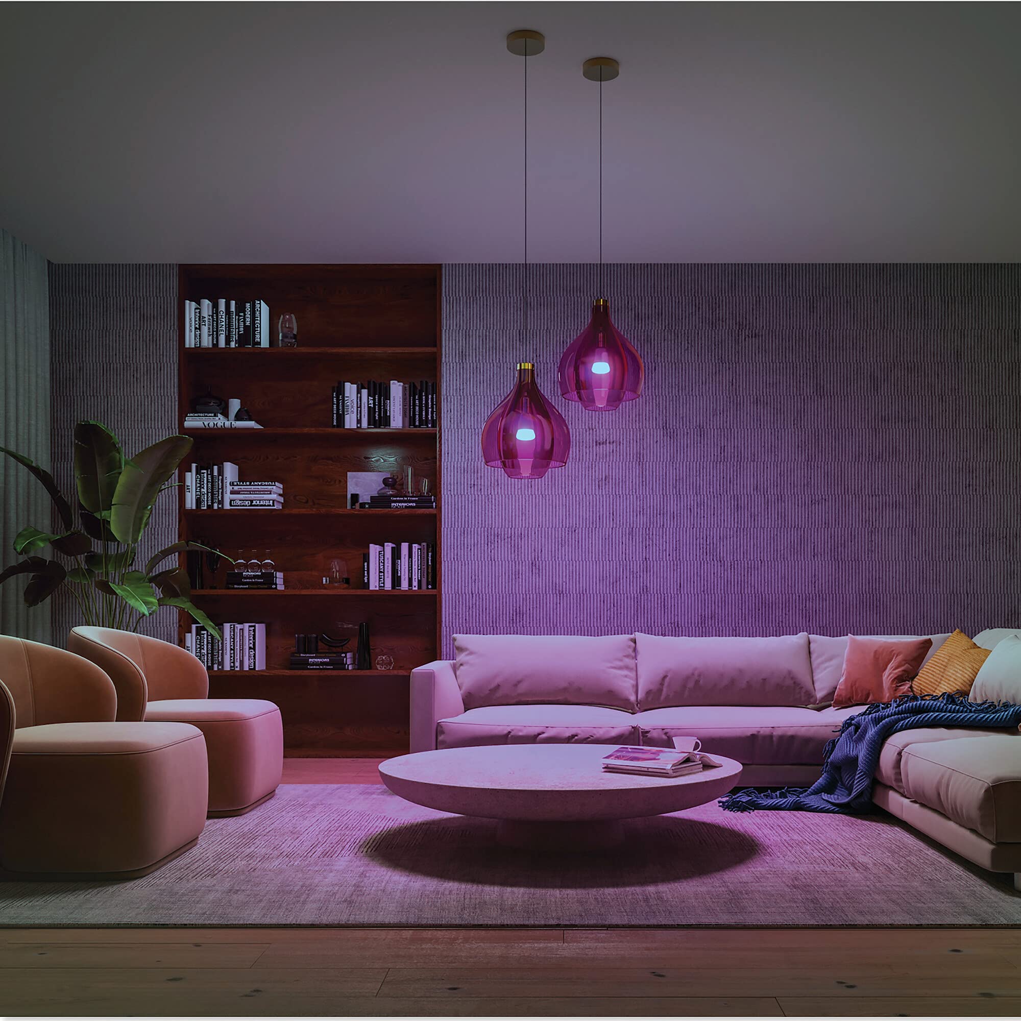 Philips Hue LED-Lampe "White & Color Ambience", E27, 3er Set, inkl. DimmerSwitch