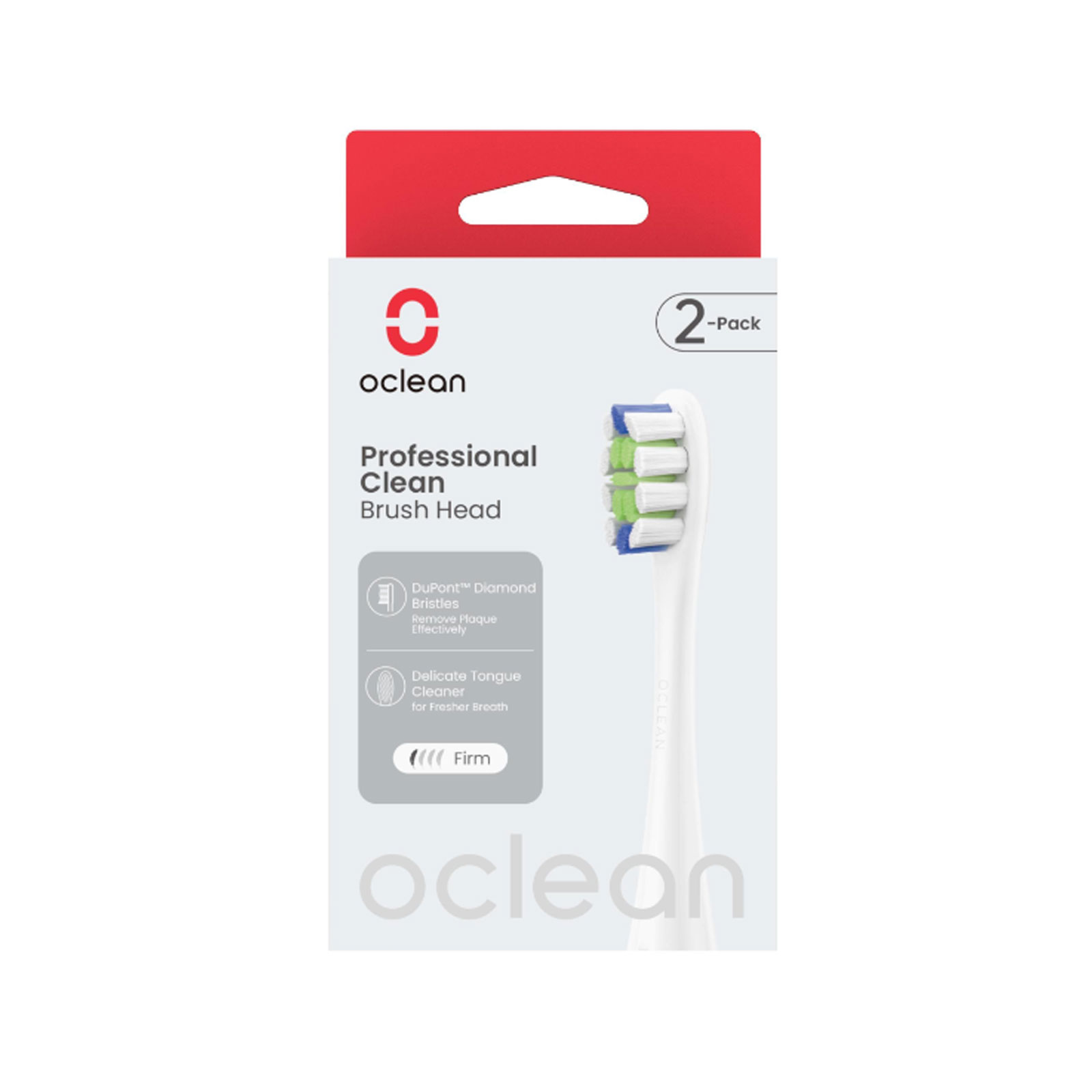 Oclean Aufsteckbürsten Professional Clean 2er