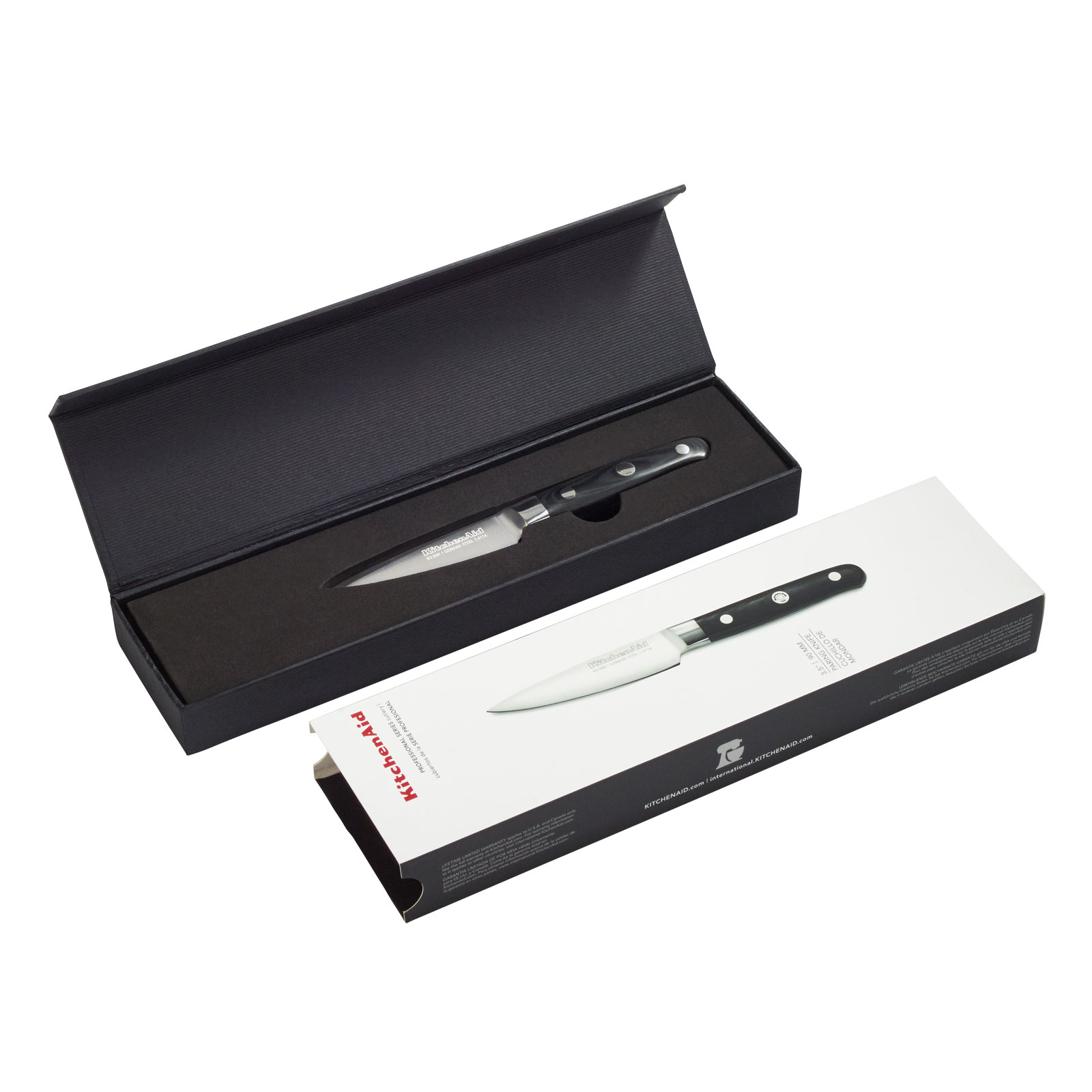 KitchenAid Messerblock KKFMA01OB Onyx Schwarz