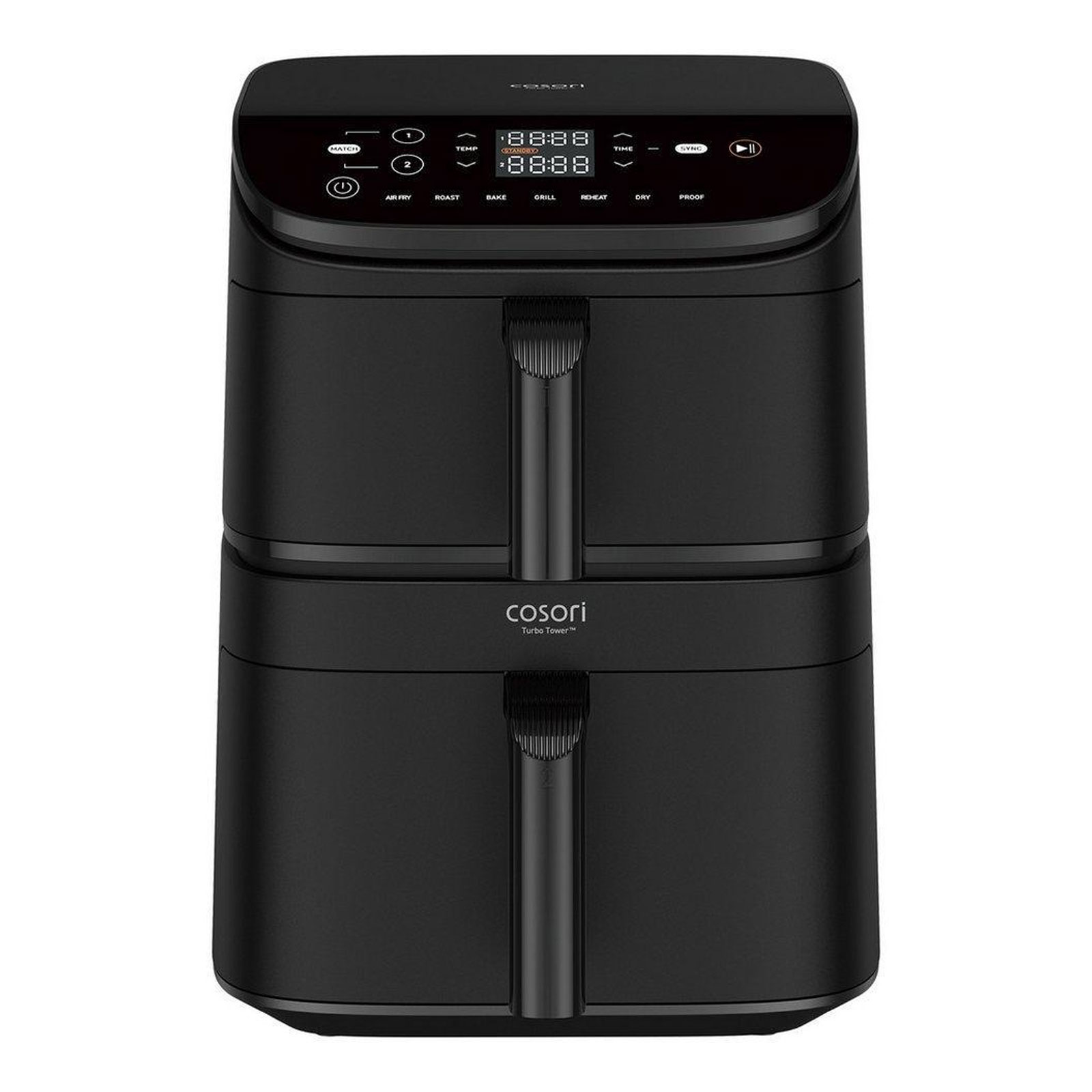 Cosori CAF-DC121-ADER Doppel-Heißluftfritteuse Cosori CAF-DC121-ADER Doppel-Heißluftfritteuse