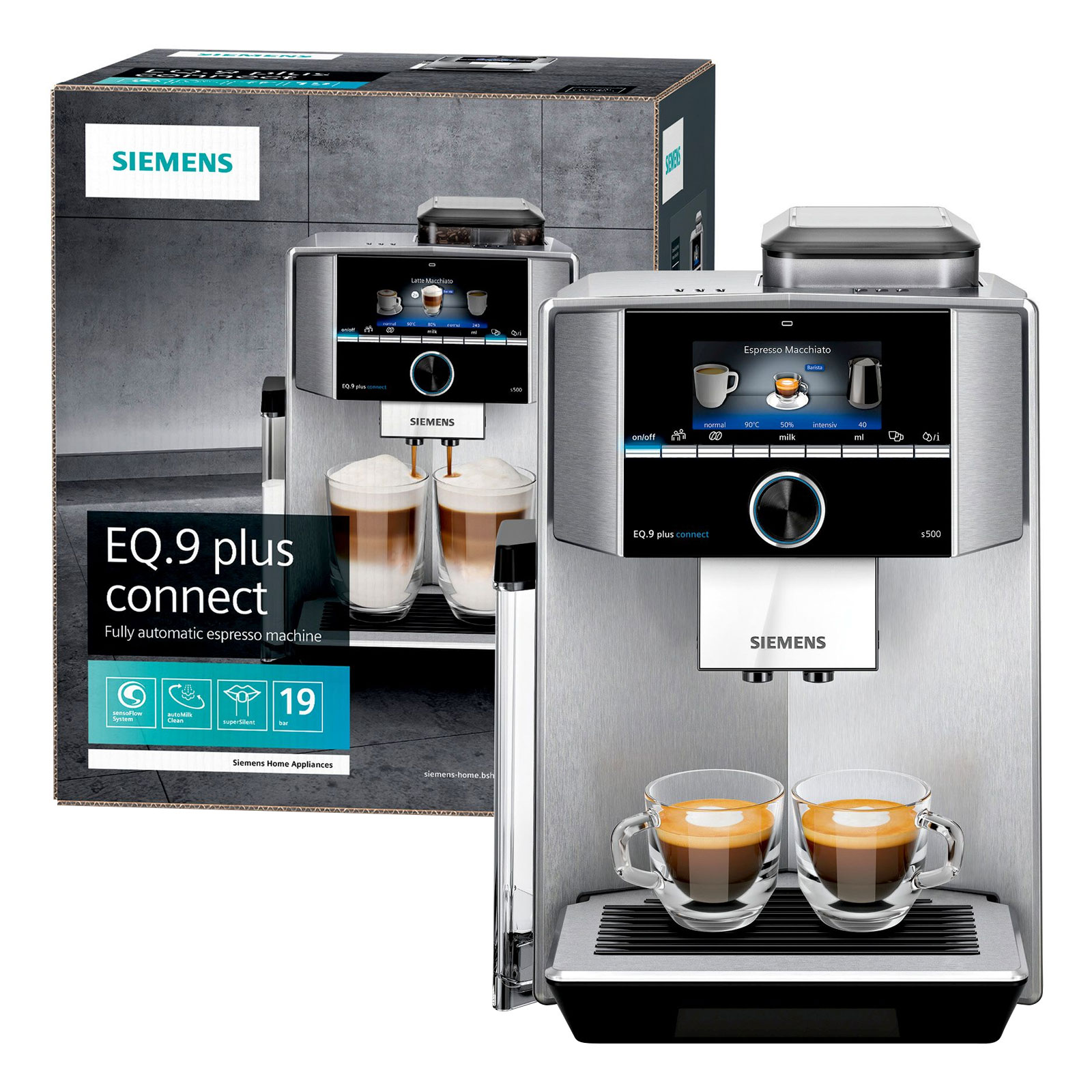 Siemens TI9555X1DE EQ.9 plus connect s500 Kaffeevollautomat