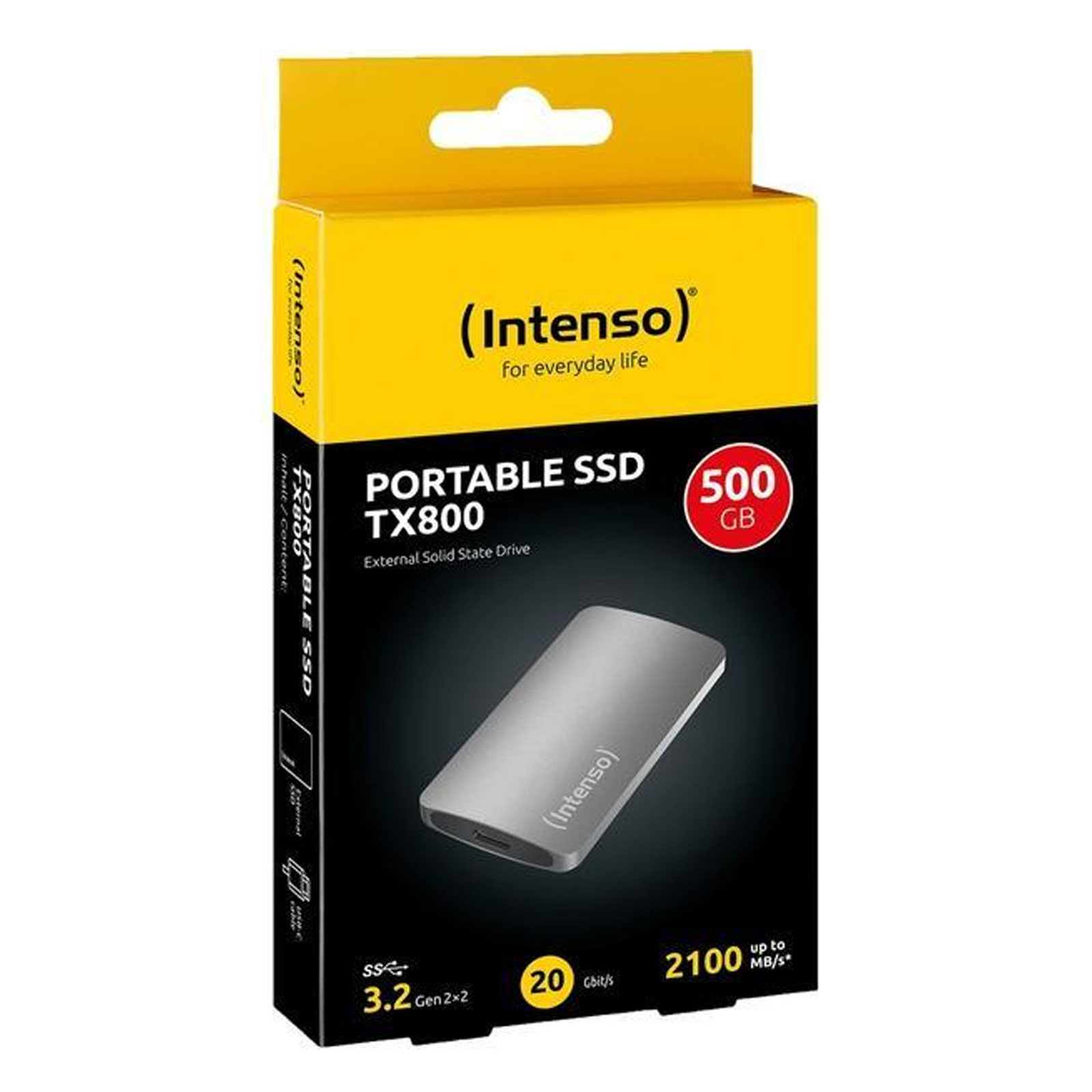 Intenso Externe SSD TX800 500 GB
