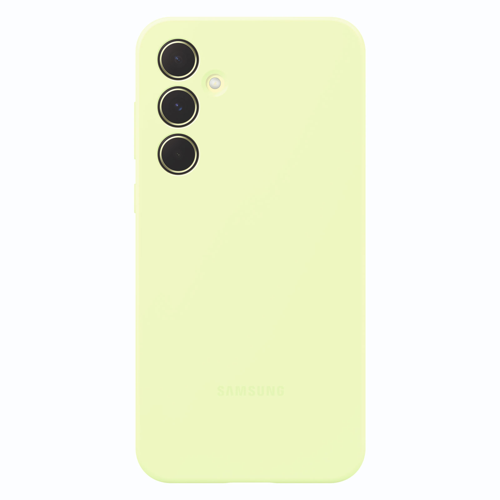 Samsung EF-PA556 für Galaxy A55 Silicone Case Lime Handyhülle (EF-PA556TLEGWW)