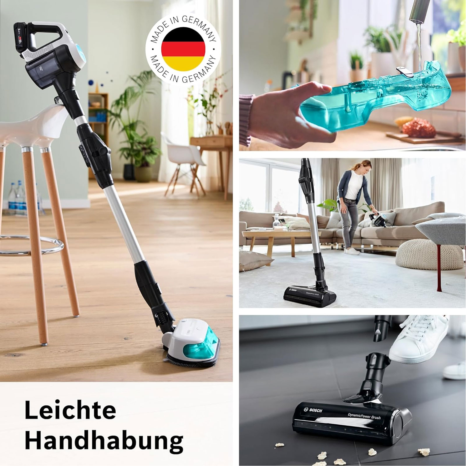 Bosch Unlimited 7 ProHygienic Aqua BKS71HYG1 Akku-Staubsauger