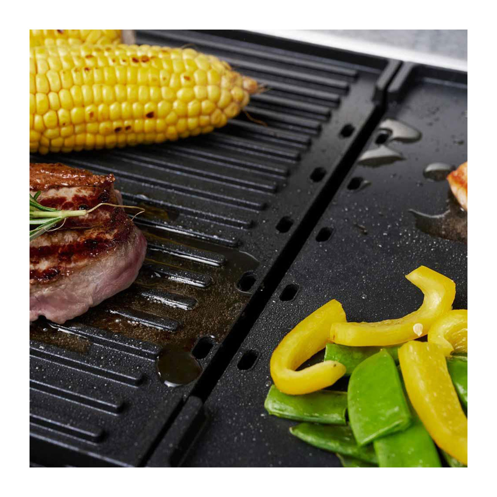 GASTROBACK Tischgrill 42524 Design Plancha & BBQ