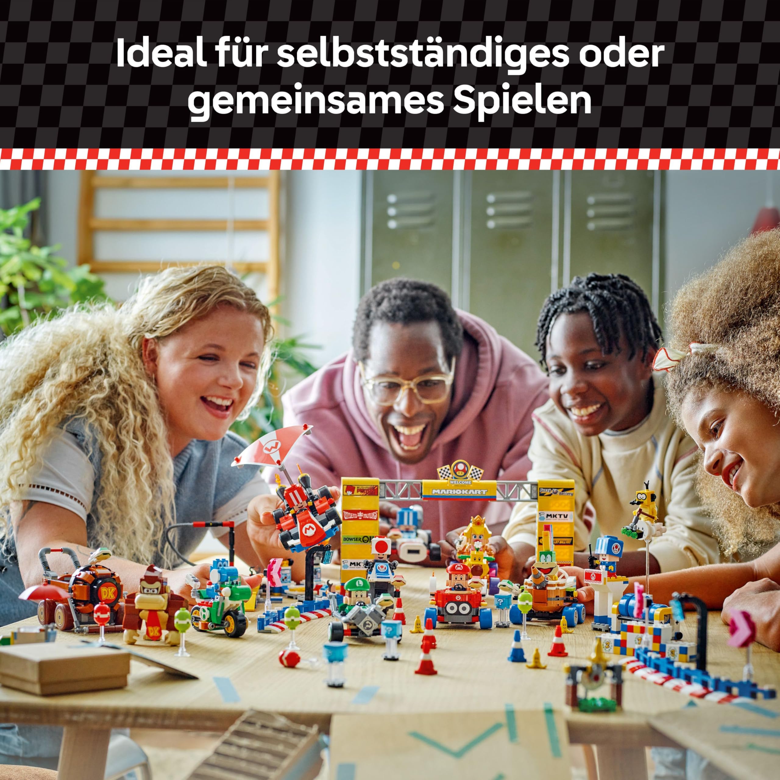 LEGO Super Mario: Mario Kart – Toads Werkstatt 72035