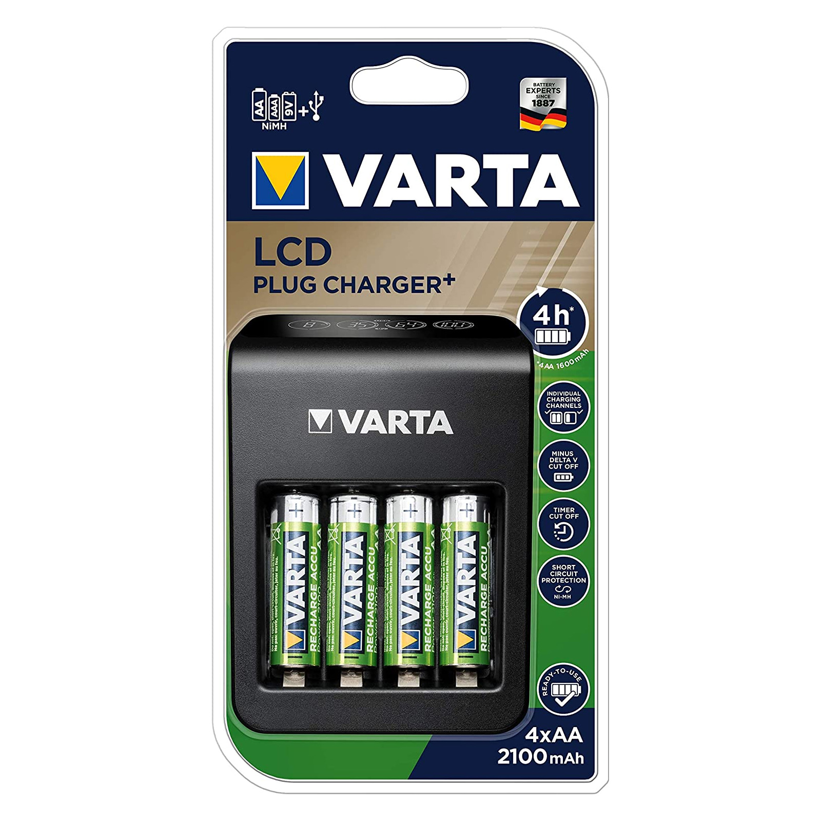 Varta Lcd Plug Charger+