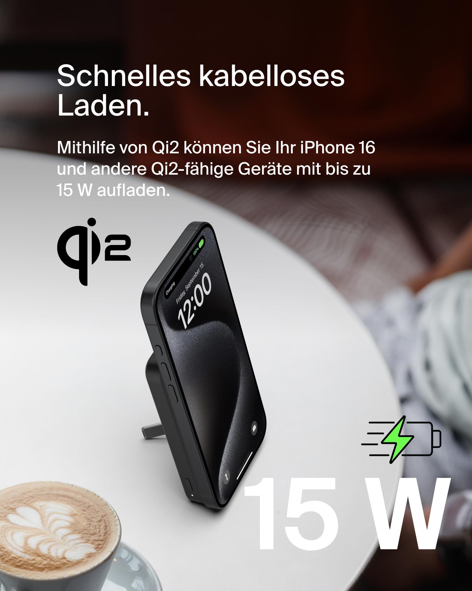 Belkin BoostCharge Pro Kabellose Powerbank