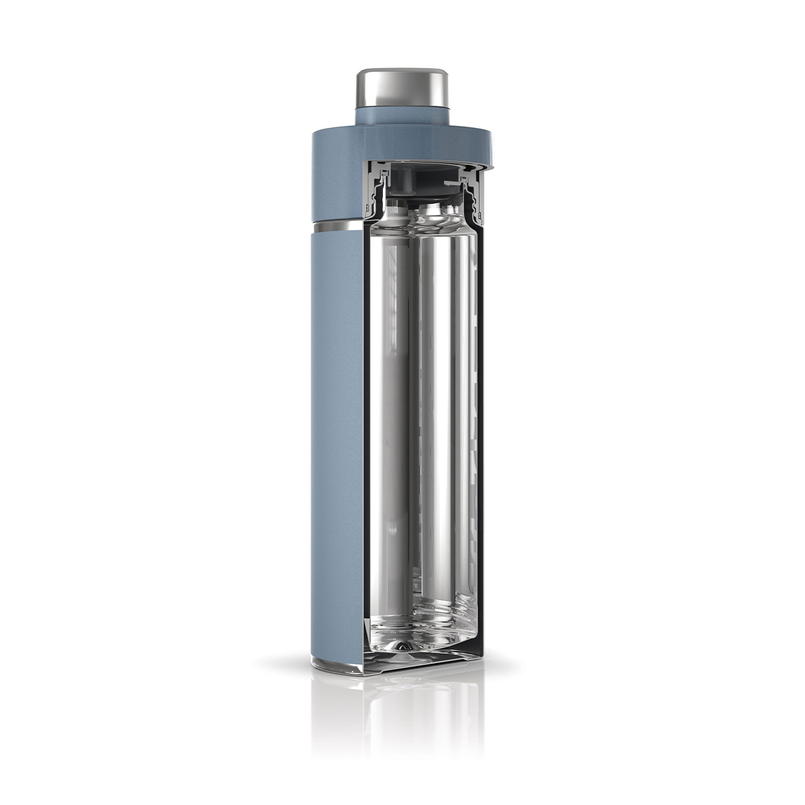 Ninja DW1801EUUKBL Thirsti 530ml Travel Bottle Blue Trinkflasche