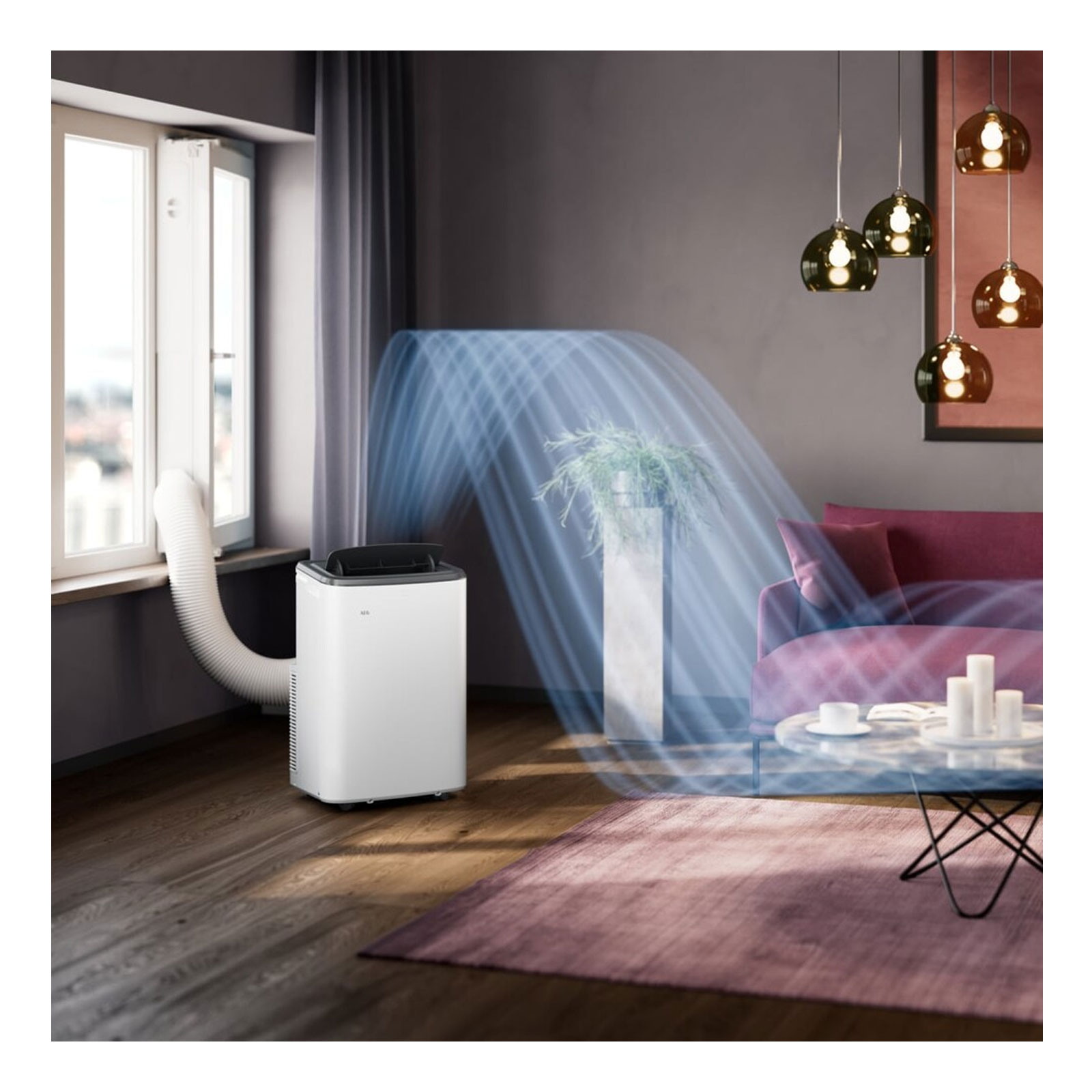 AEG Mobiles Klimagerät Comfort 6000 AXP26U339CW
