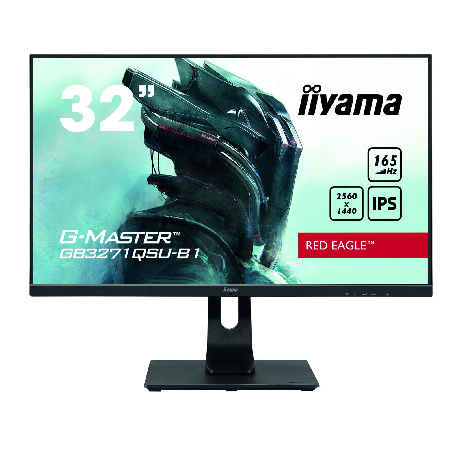 Iiyama G-Master GB3271QSU-B1 Monitor 31,5 Zoll WQHD, 165Hz, 1ms