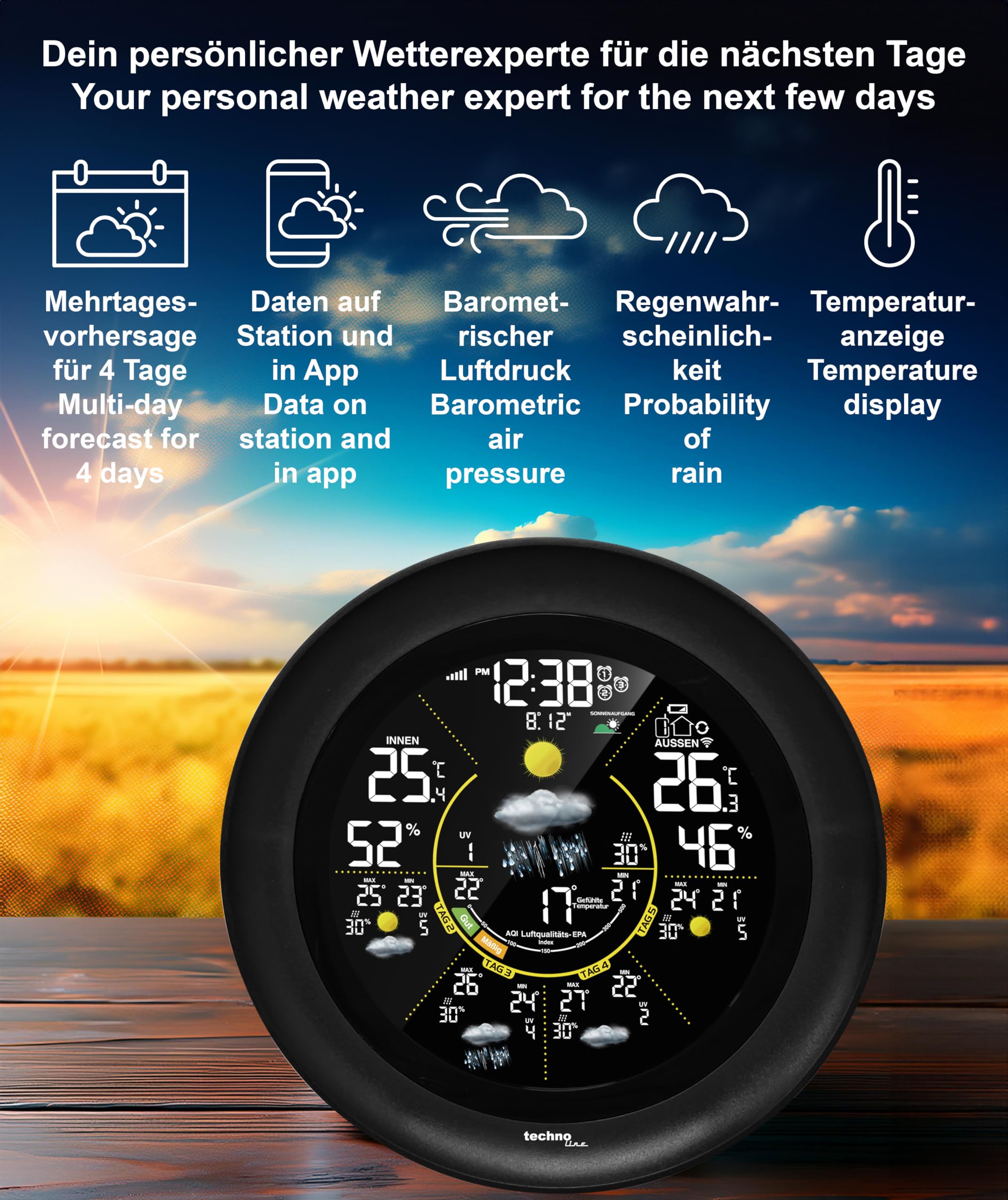 technoline WD 3040 Wetterstation