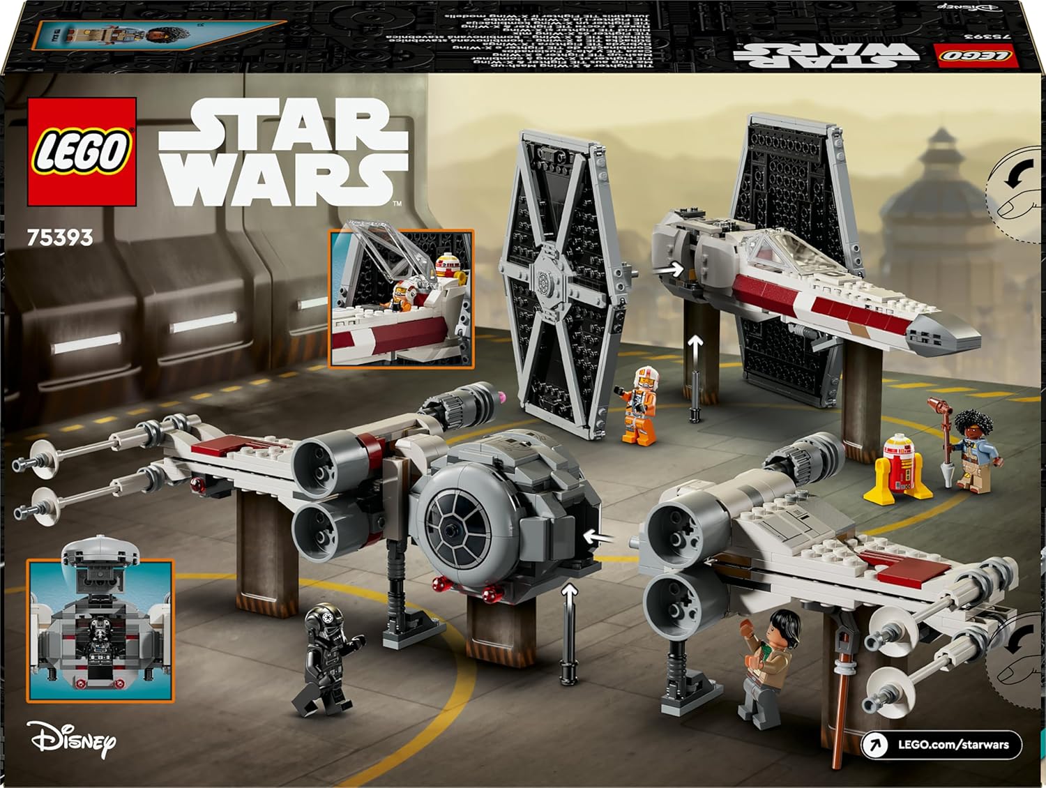 LEGO Star Wars 75393 Mashup aus TIE Fighter & X-Wing