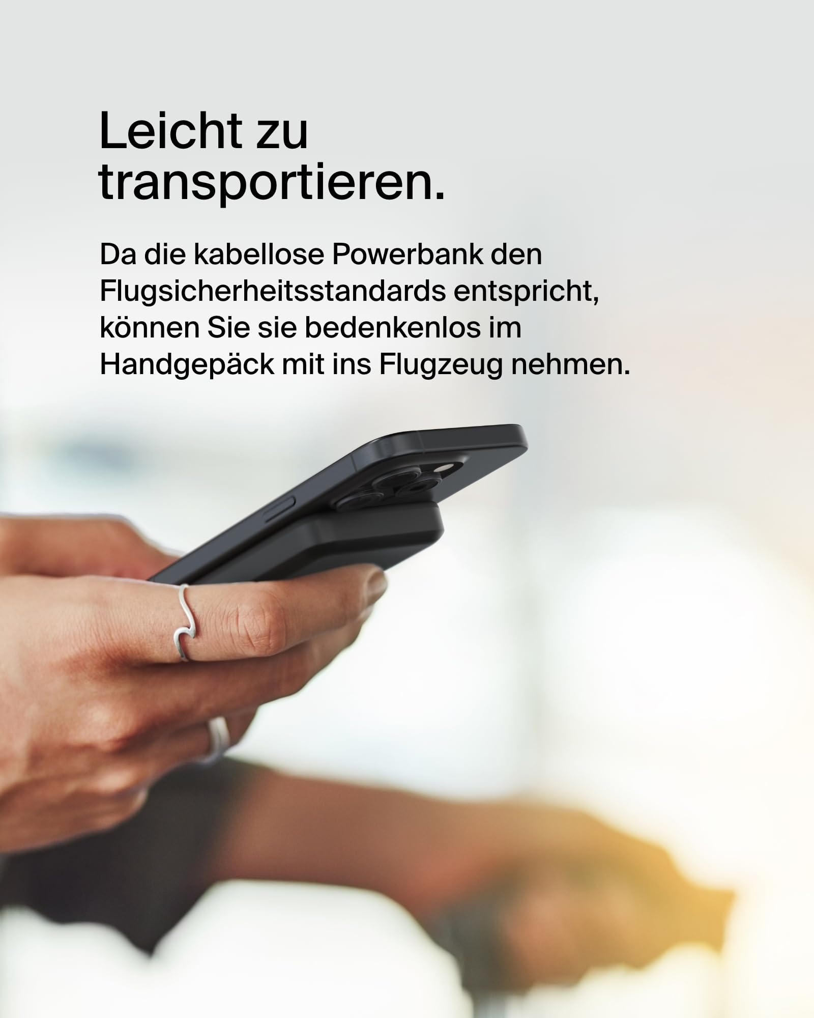 Belkin BoostCharge Pro Kabellose Powerbank