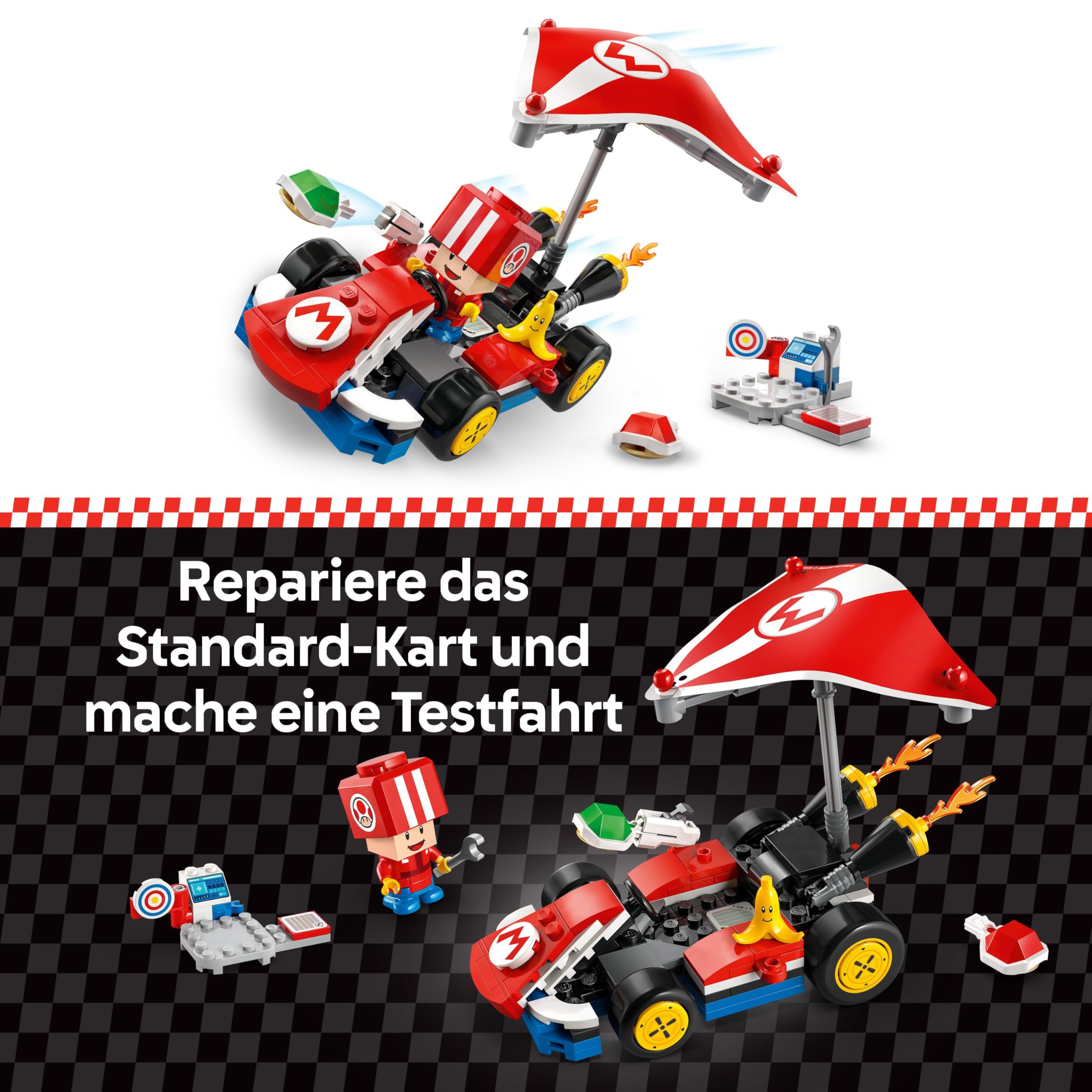 LEGO Super Mario: Mario Kart – Standard-Kart 72032