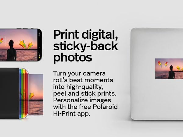 Polaroid Hi·Print Paper - 2x3 Papierkassette (60 Blatt)