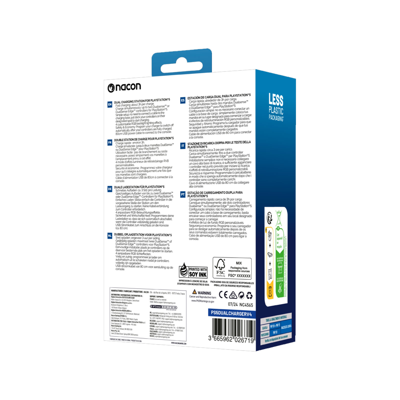 BIG PS5 USB Dual-Charger V4 BIG PS5 USB Dual-Charger V4