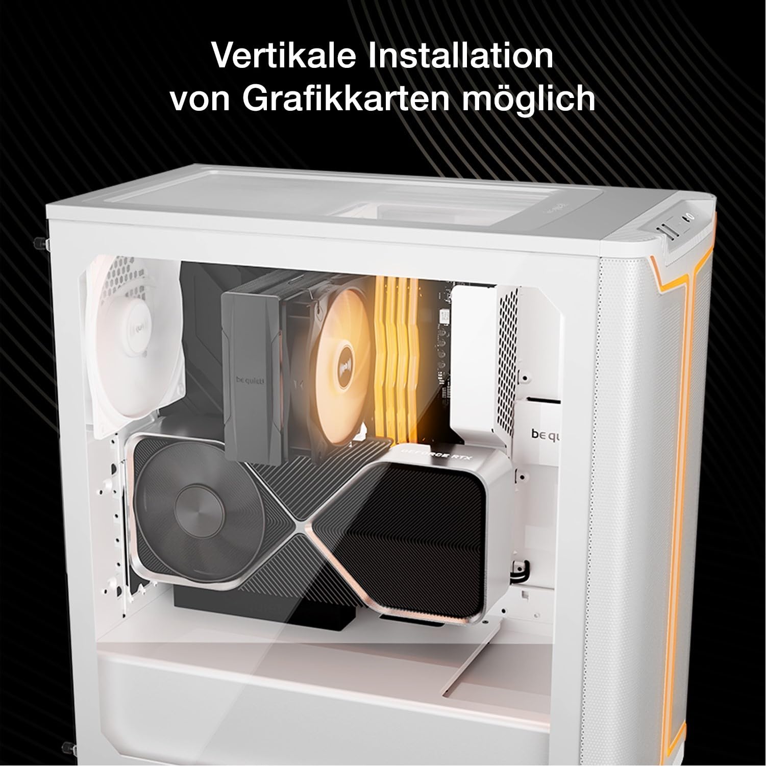 be quiet! Pure Base 501 DX White PC-Gehäuse