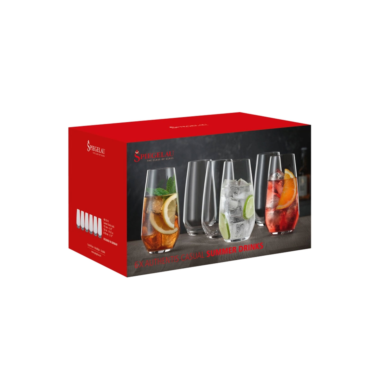 Spiegelau SUMMER DRINKSSET/6 4800292