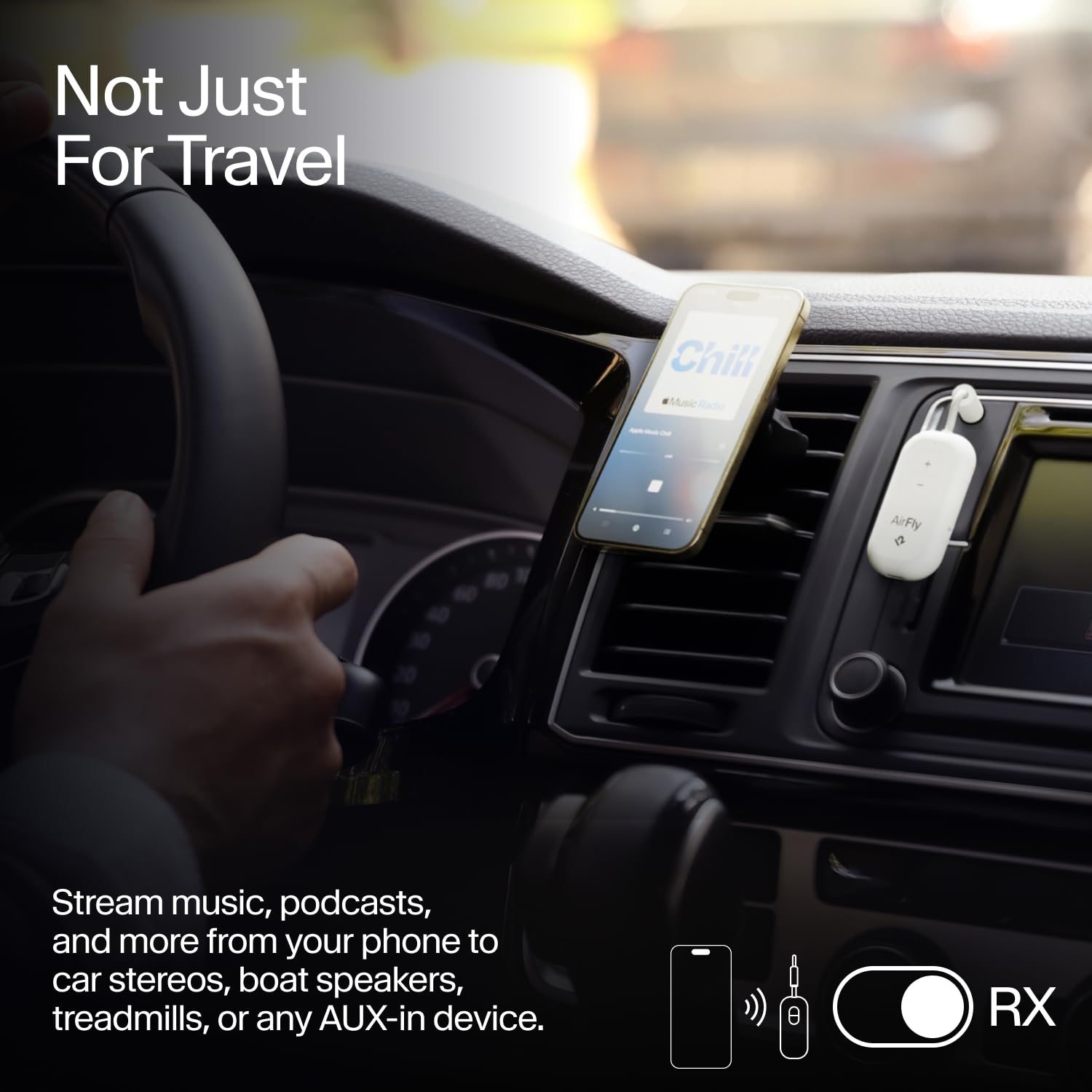 AirFly Pro 2 - Bluetooth-Adapter für das Flugzeug