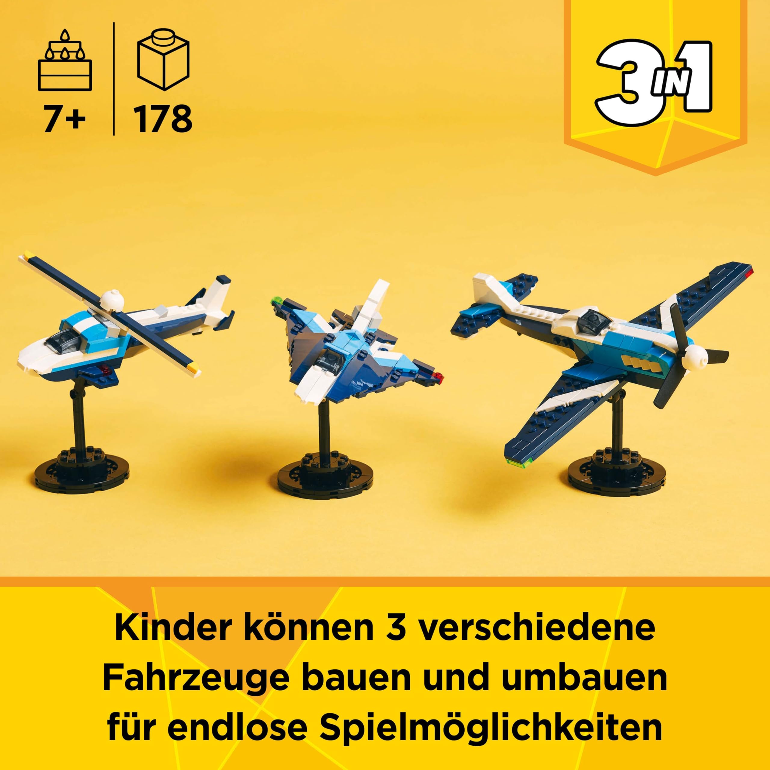 LEGO Creator 3in1 Flieger 31160