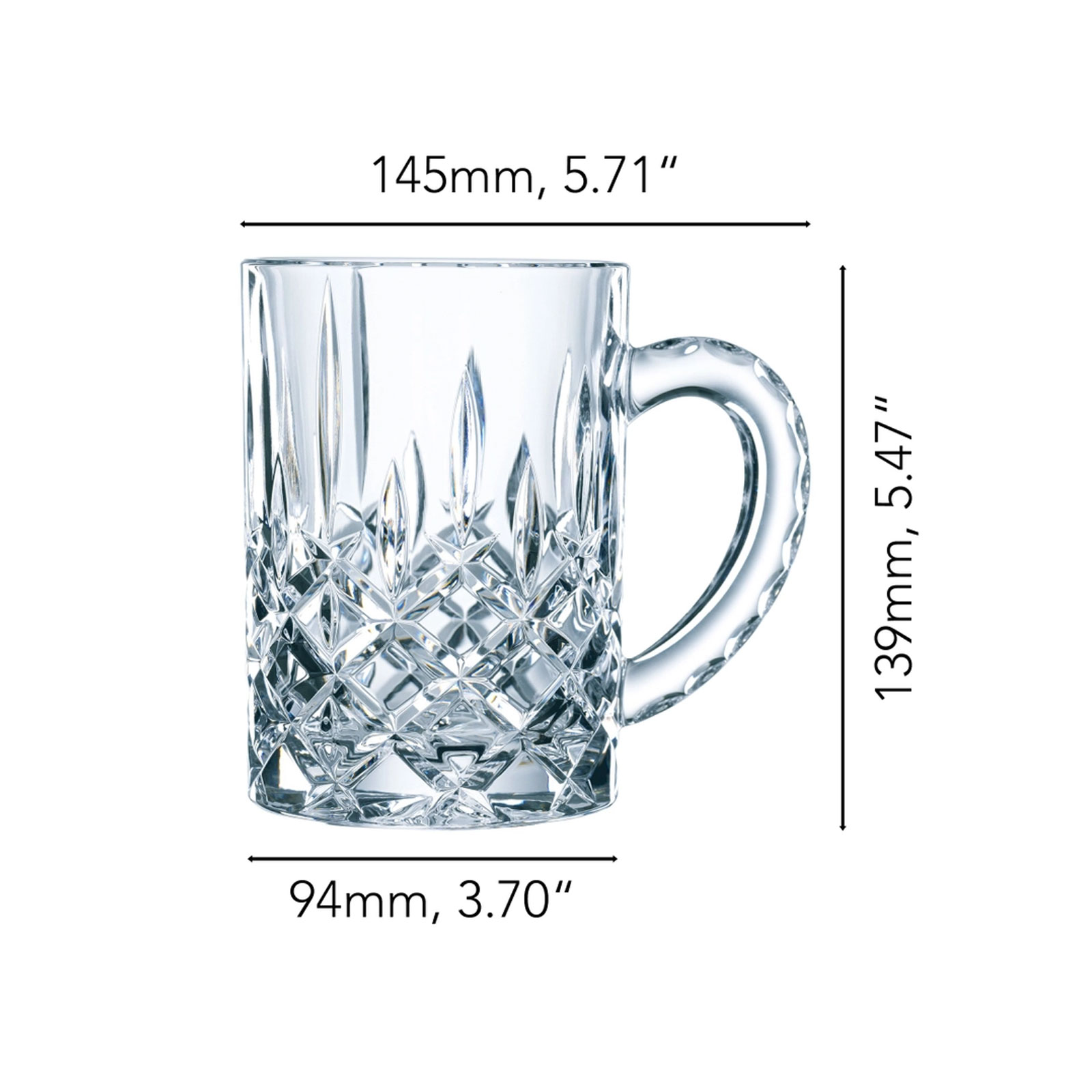 Nachtmann Noblesse 105362 Bierkrug-Set, 2-tlg.
