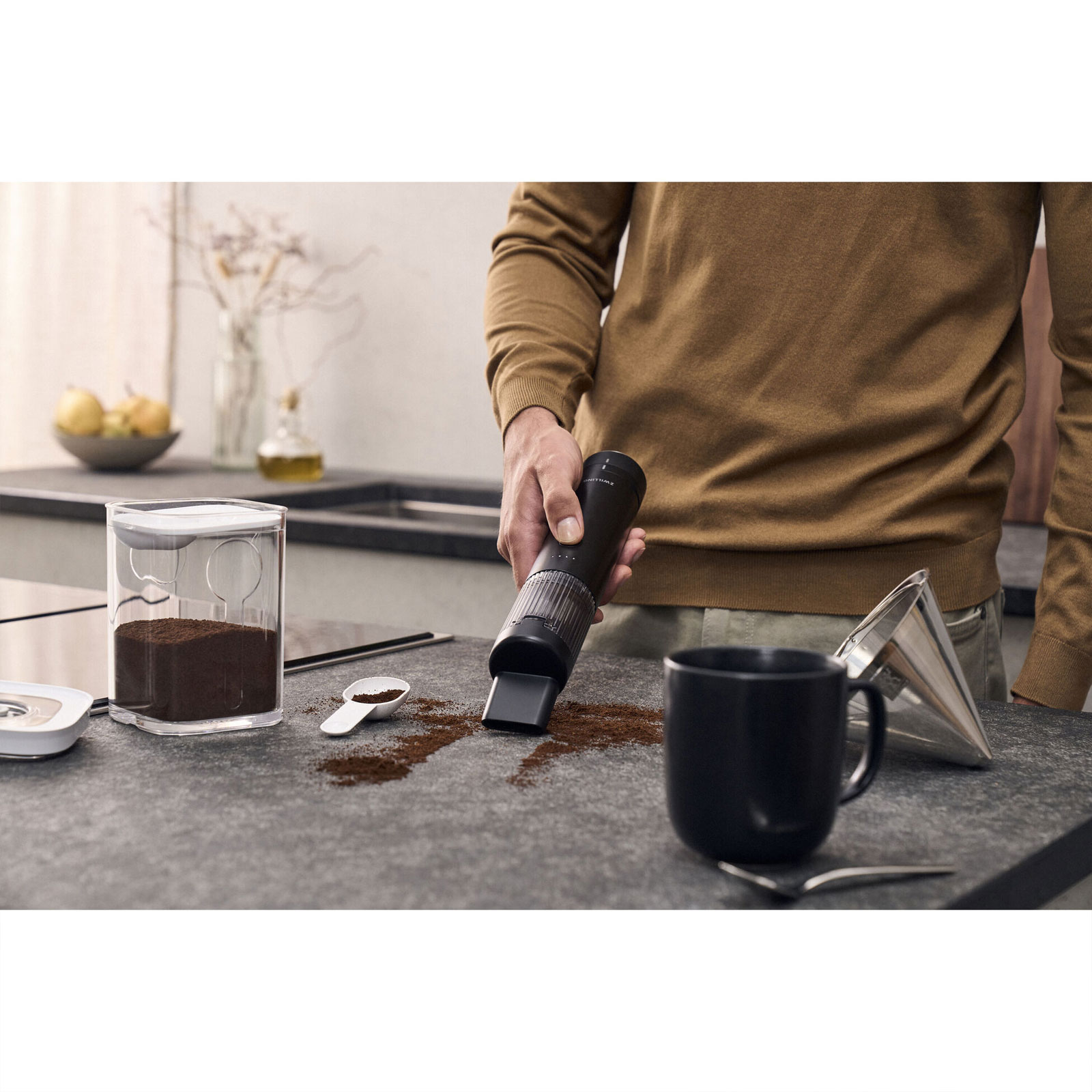 ZWILLING 1029707 XTEND Akku-Handstaubsauger ohne Stiel