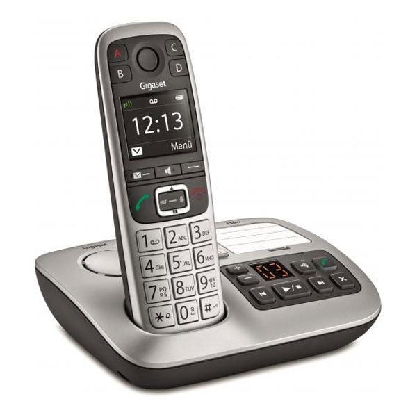 Gigaset E 560 A Seniorentelefon mit Anrufbeantworter Hörgerätekompatibel Analog