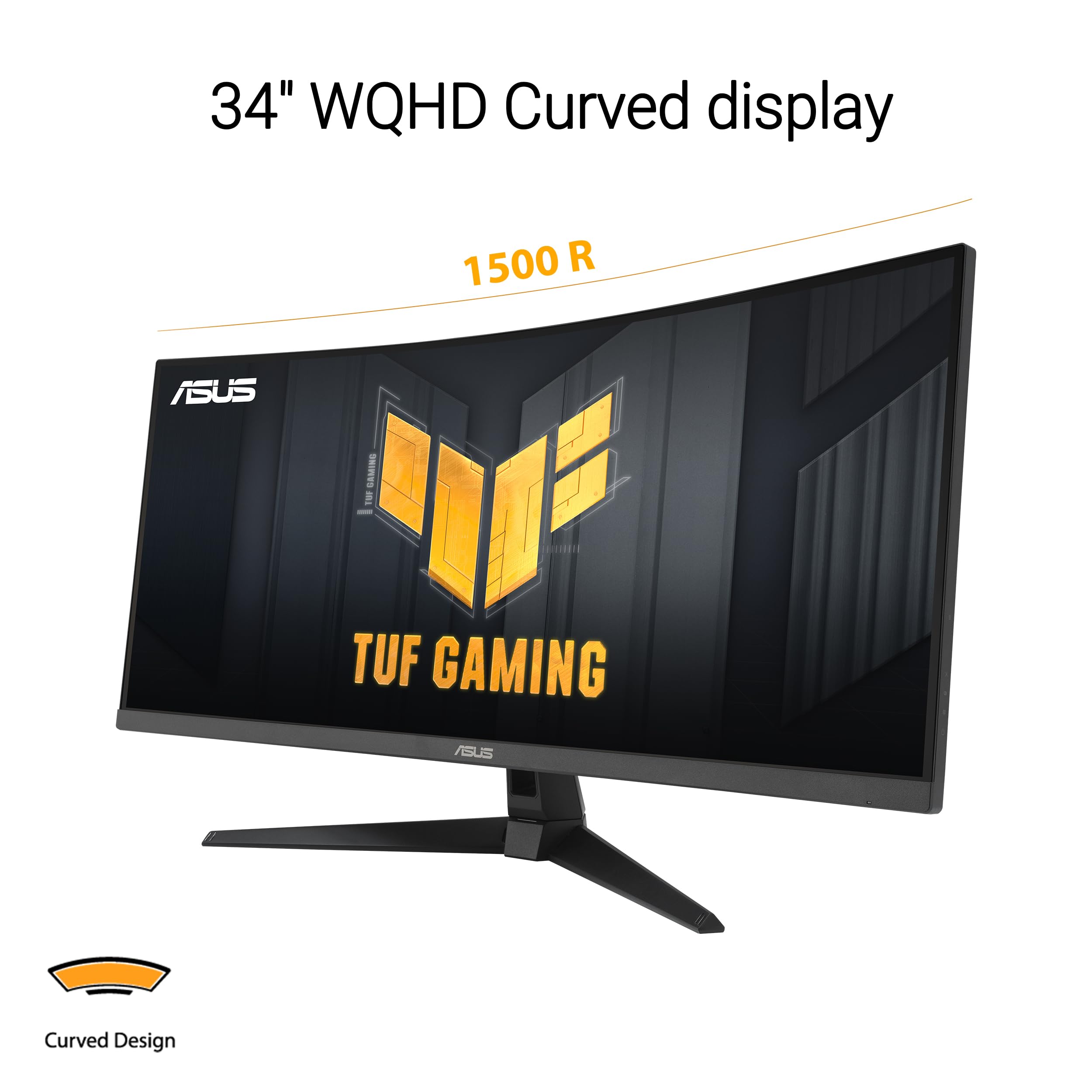 ASUS TUF Gaming VG34VQ3B - 34 Zoll UWQHD Curved Monitor