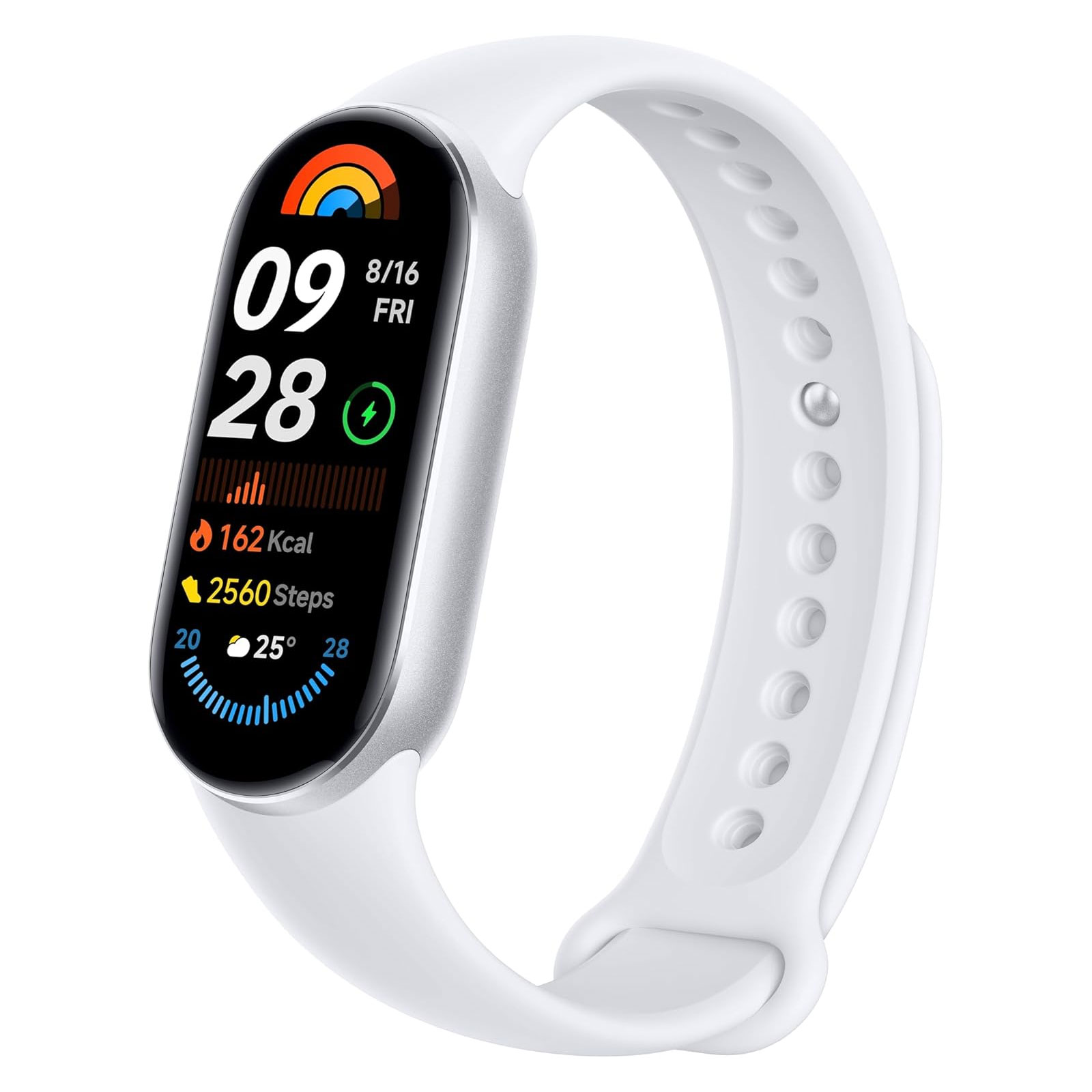 Xiaomi Smart Band 9 Midnight Glacier Silver Fitness Tracker