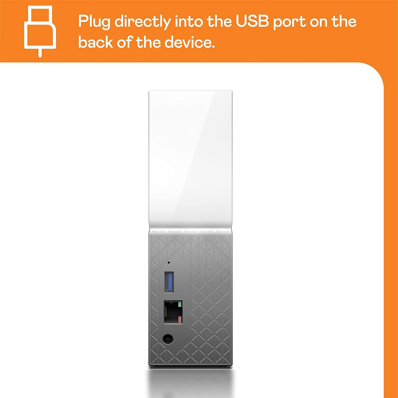 WD (Western Digital) My Cloud Home 8TB Externe HDD-Festplatte