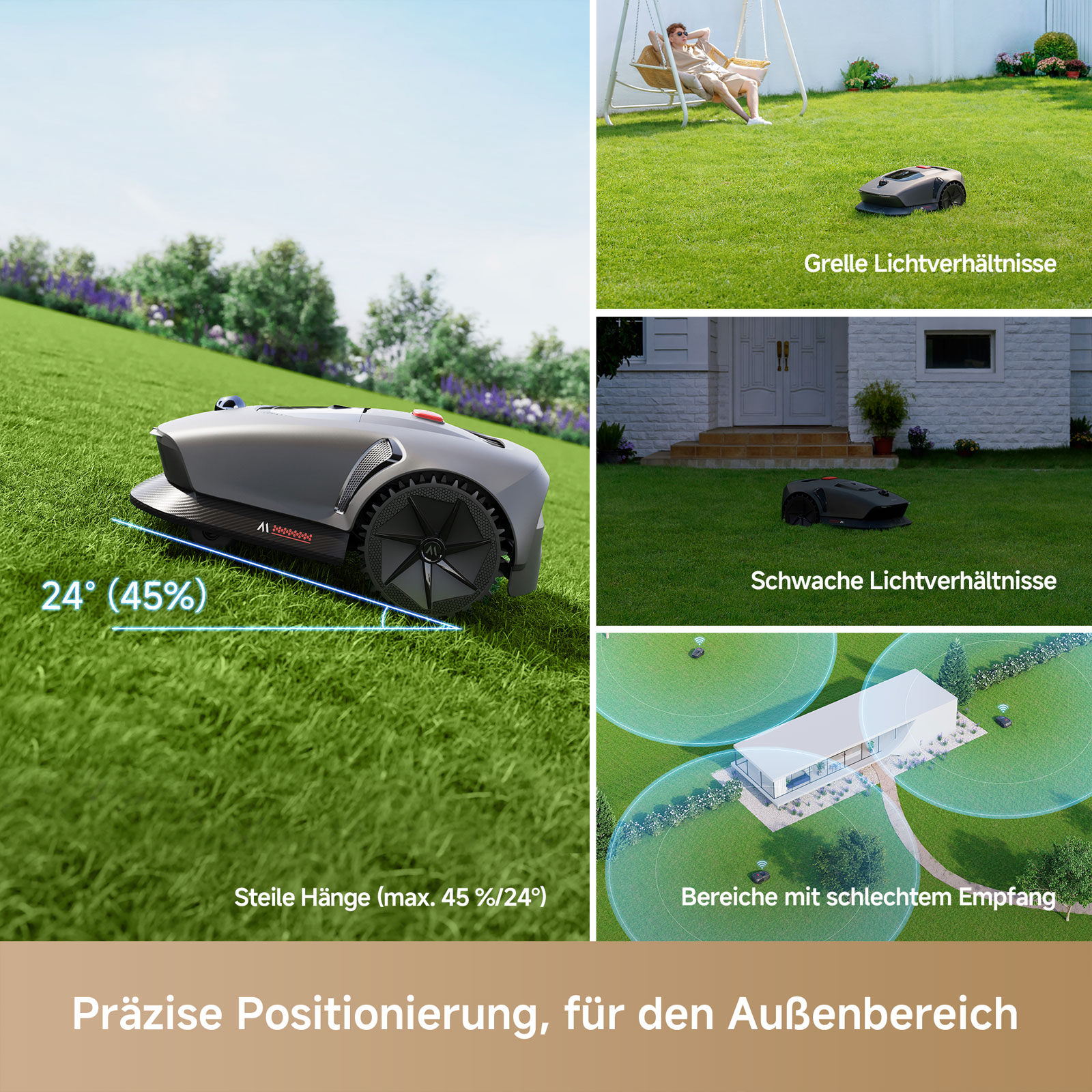 Dreame Mova 600 Kit Rasenmähroboter