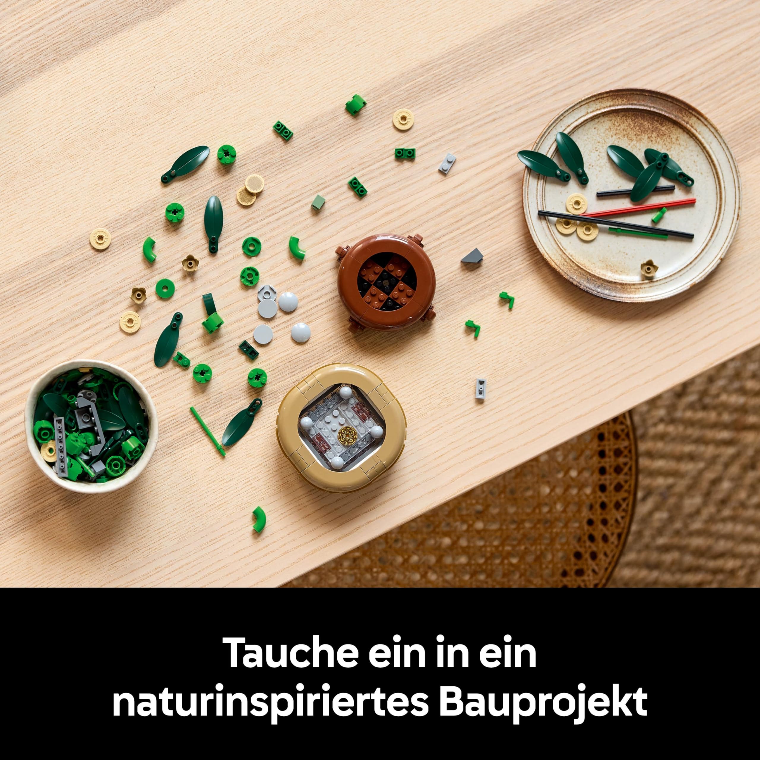 LEGO Botanicals Glücks-Bambus Kunstpflanze Bauset 10344