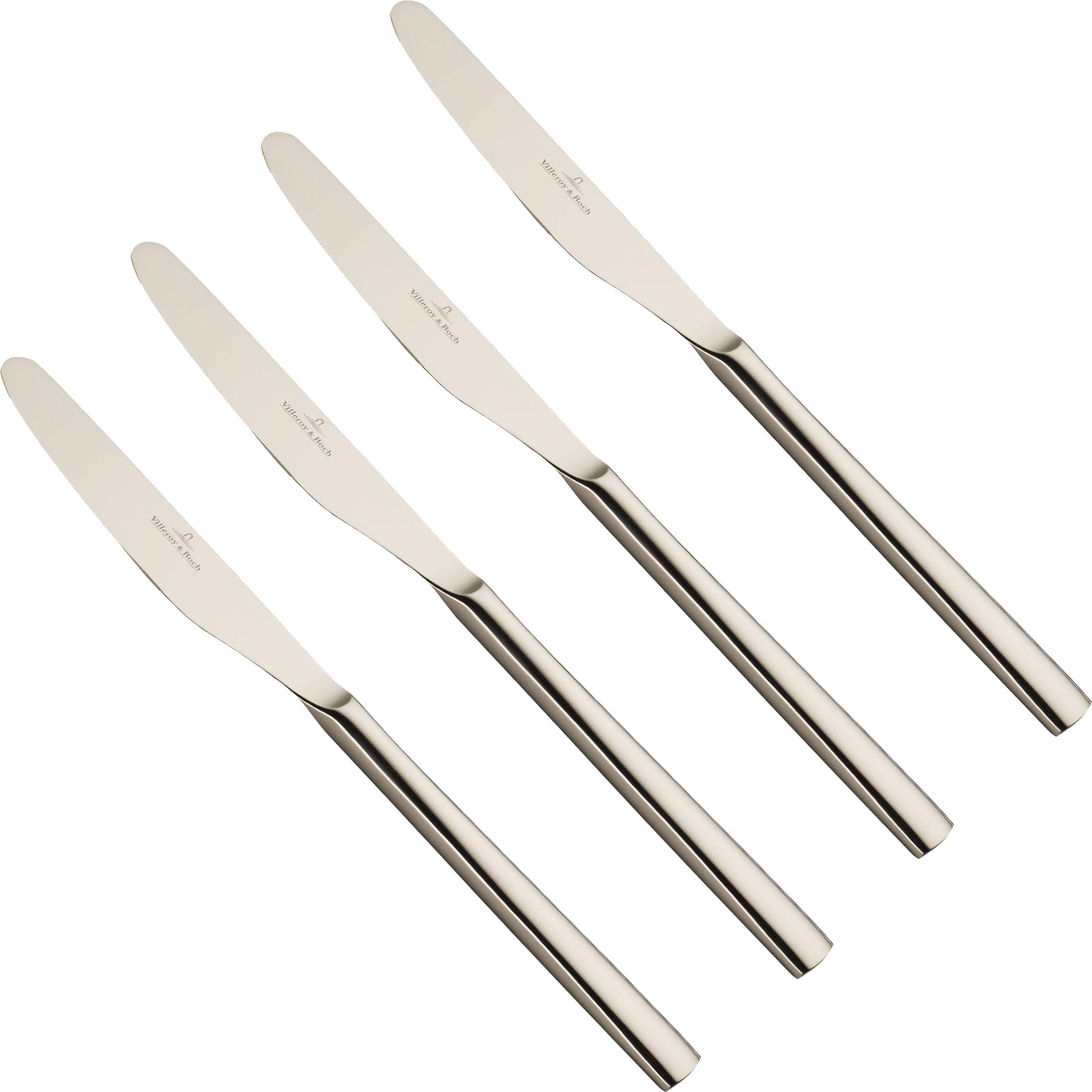 Villeroy & Boch Piemont Schokostreicher Butterstreicher spülmaschinenfest 4er Set