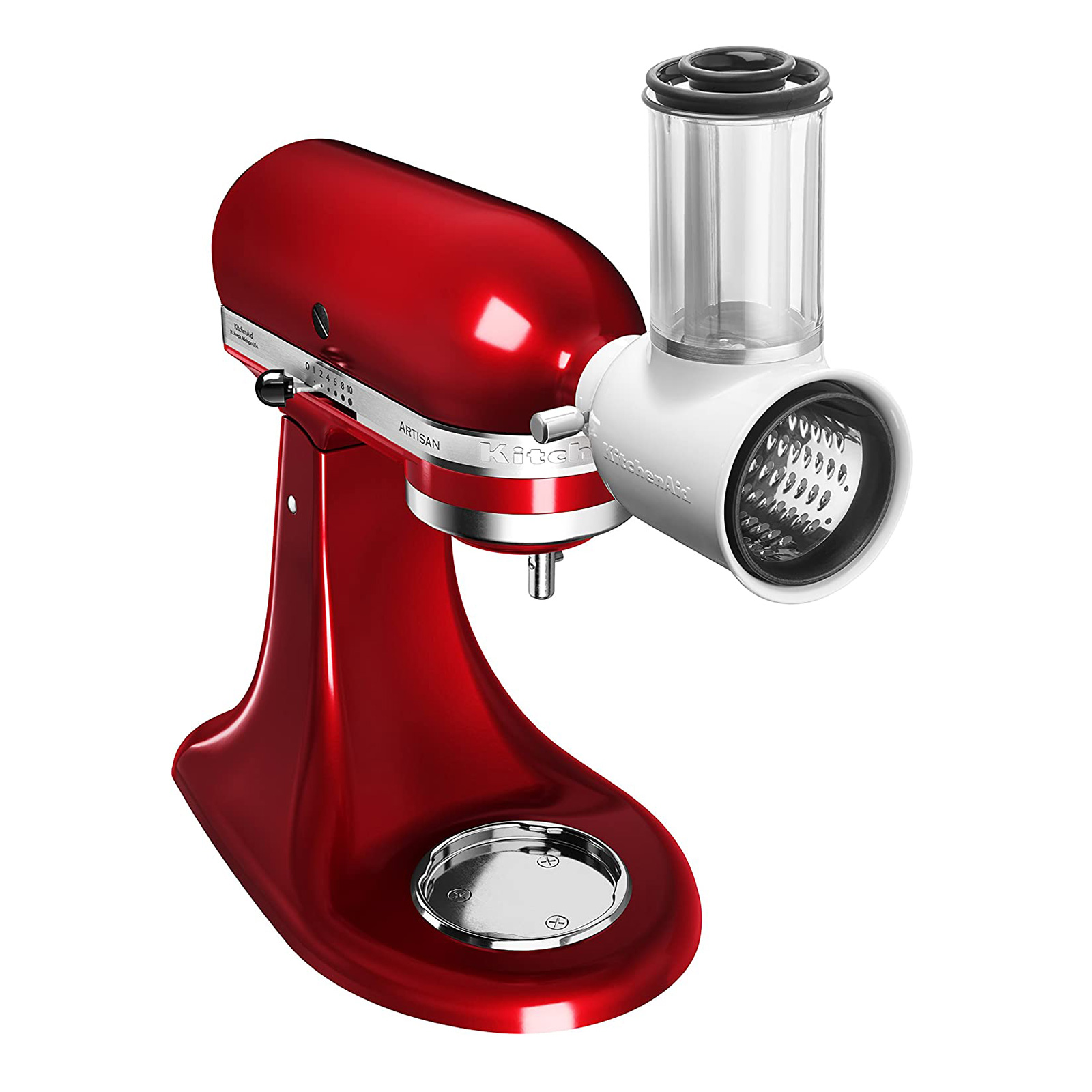 KitchenAid 5KSMVSA Gemüseschneider/ Schnitzelwerk mit 3 Trommeln KitchenAid 5KSMVSA Gemüseschneider/ Schnitzelwerk mit 3 Trommeln