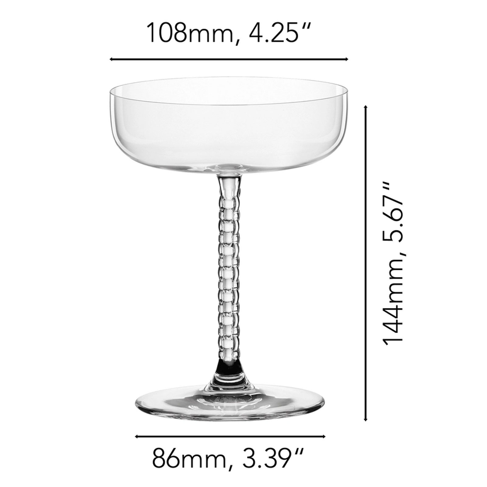 Nachtmann Bossa Nova Edition106162 Cocktail Glas 2er Set