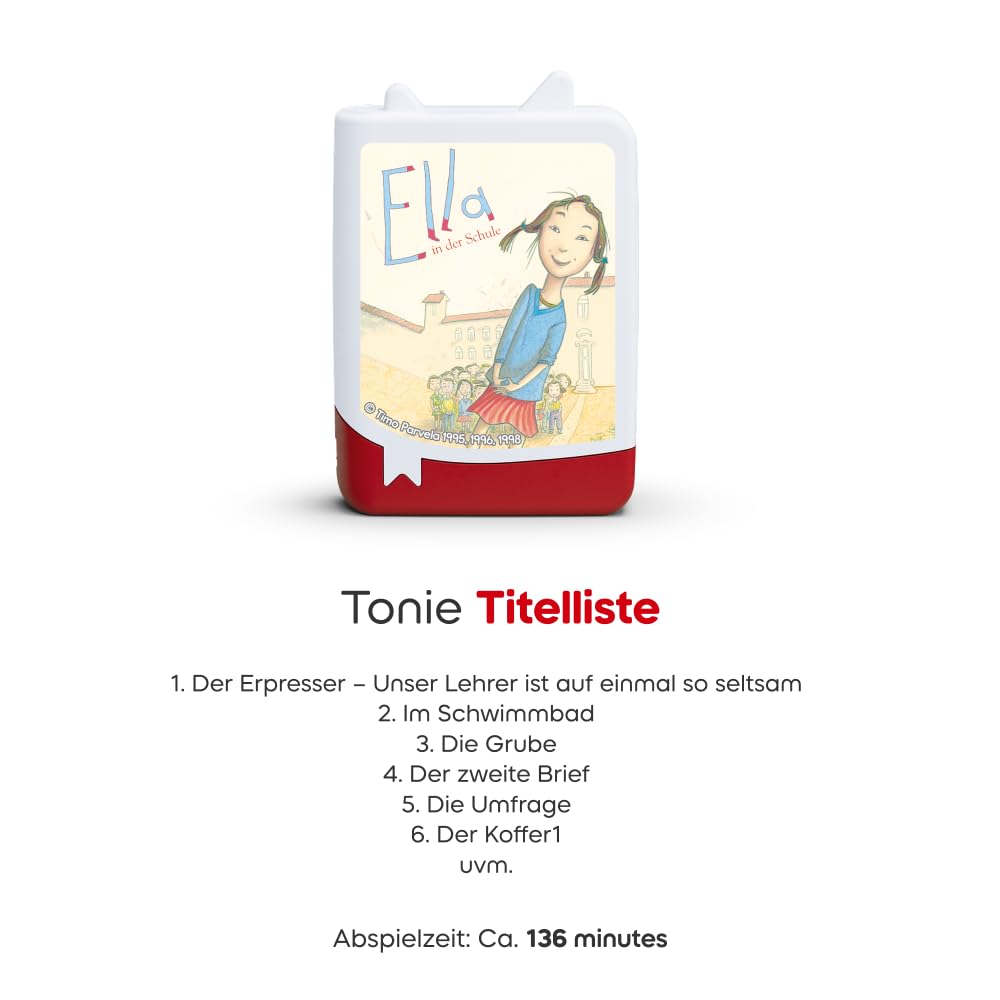 tonies Book Toniebox, Ella – Ella in der Schule