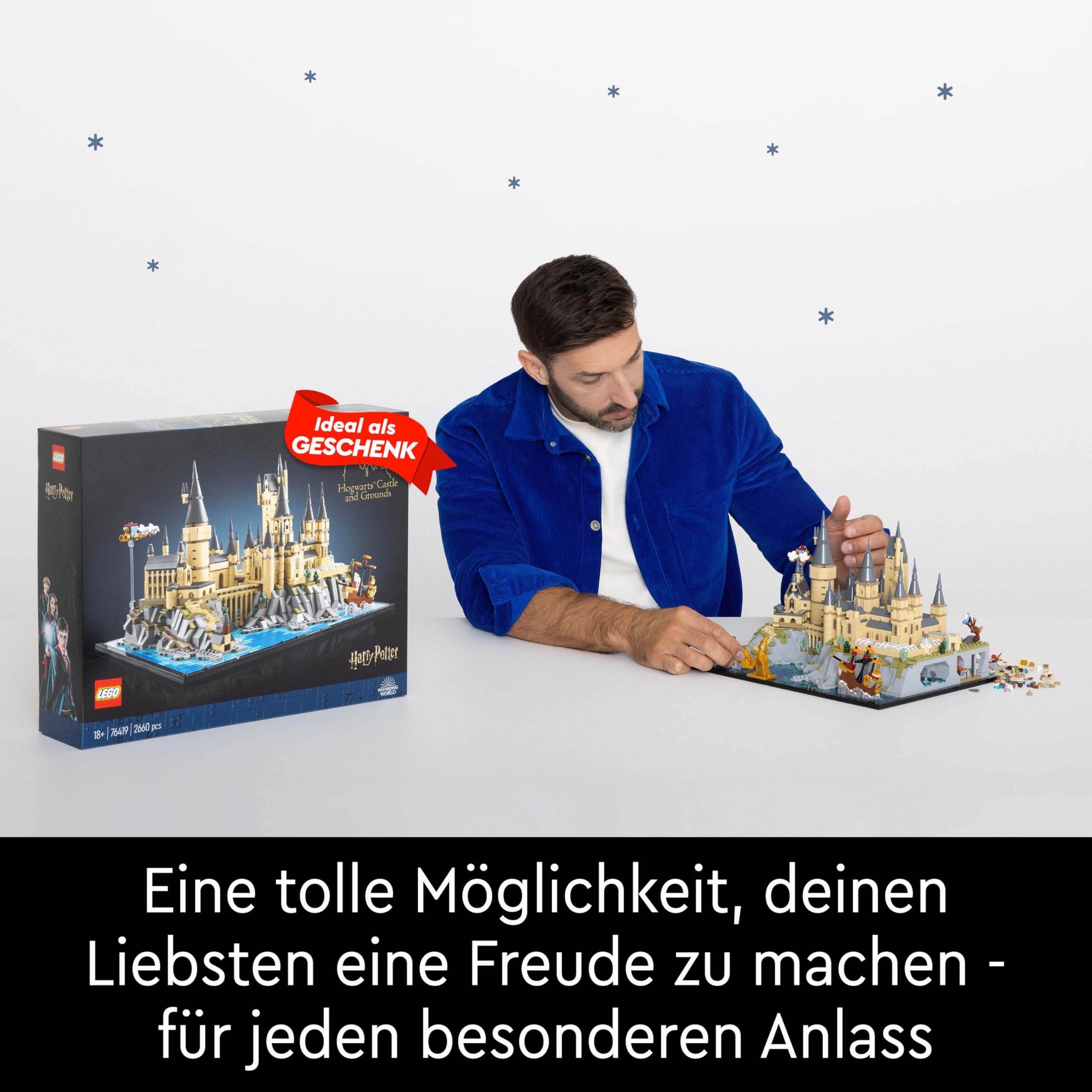 LEGO Harry Potter Schloss Hogwarts mit Schlossgelände 76419