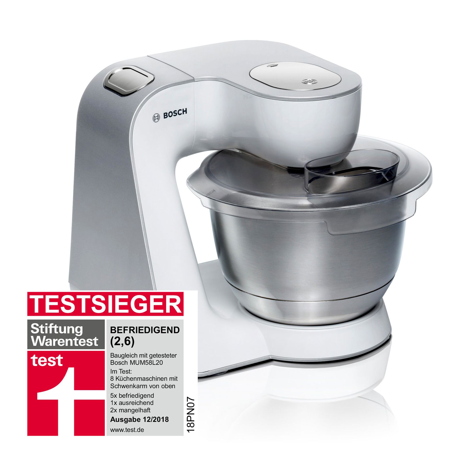 Bosch MUM58W20 Küchenmaschine Bosch MUM58W20 Küchenmaschine