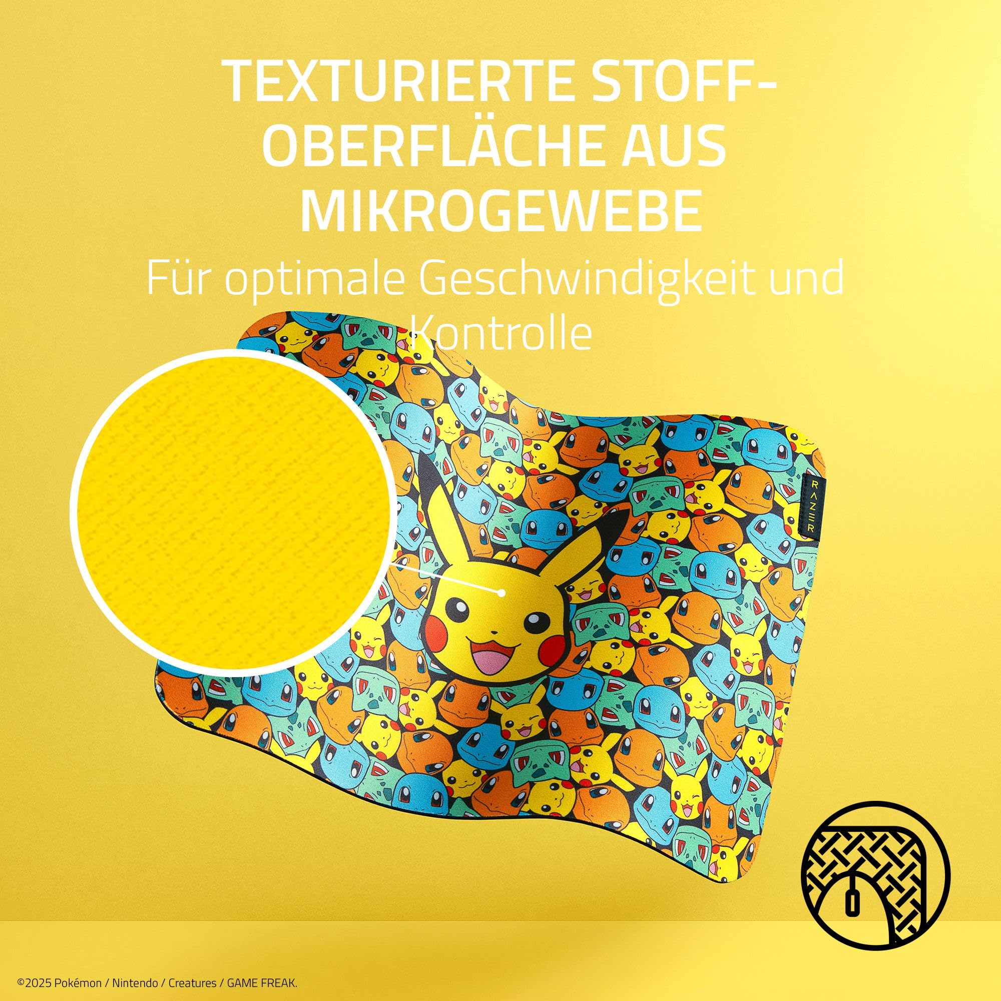 Razer Gigantus V2 Pokémon Edition - Weiche Gaming-Mausmatte