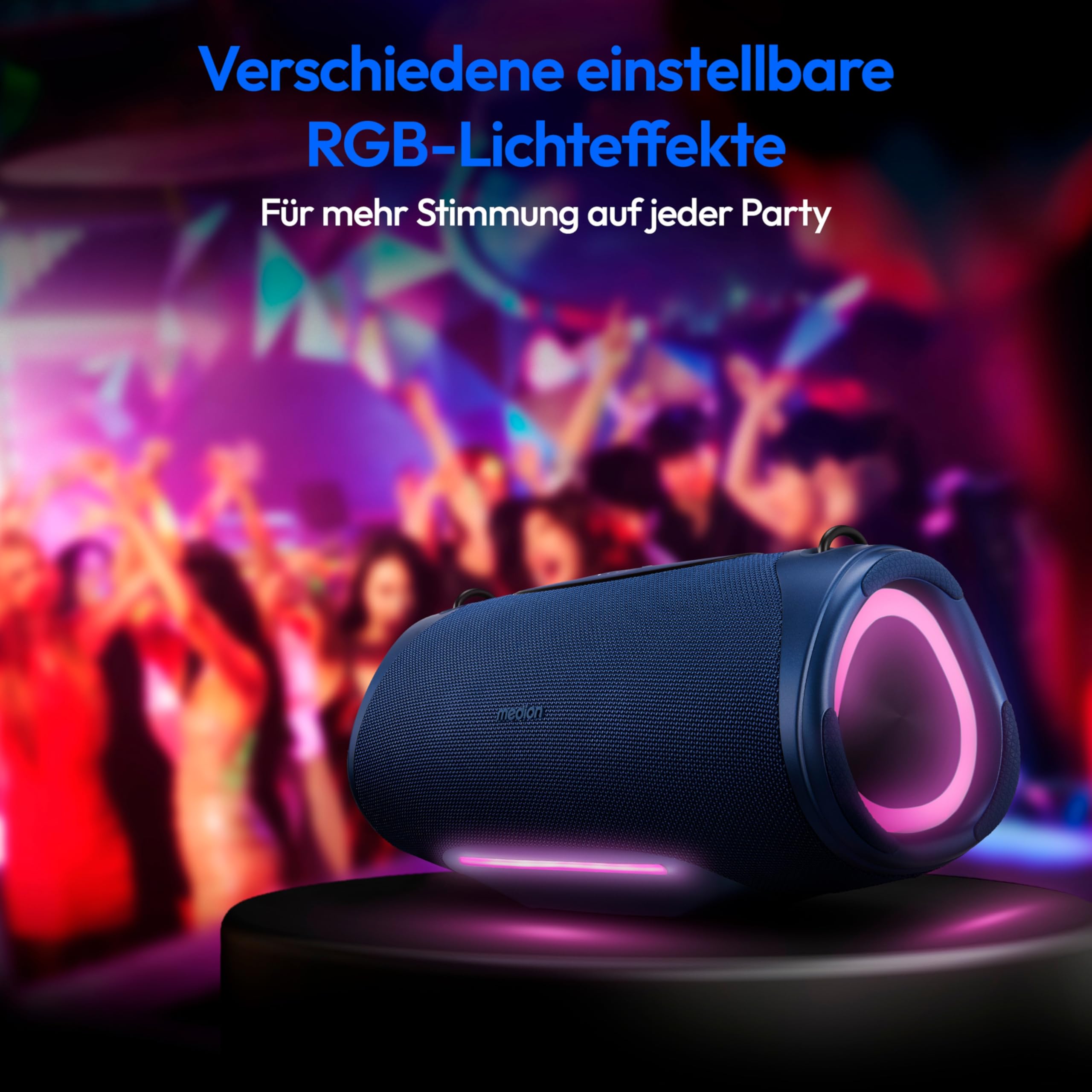 MEDION P61762 tragbarer Bluetooth Lautsprecher