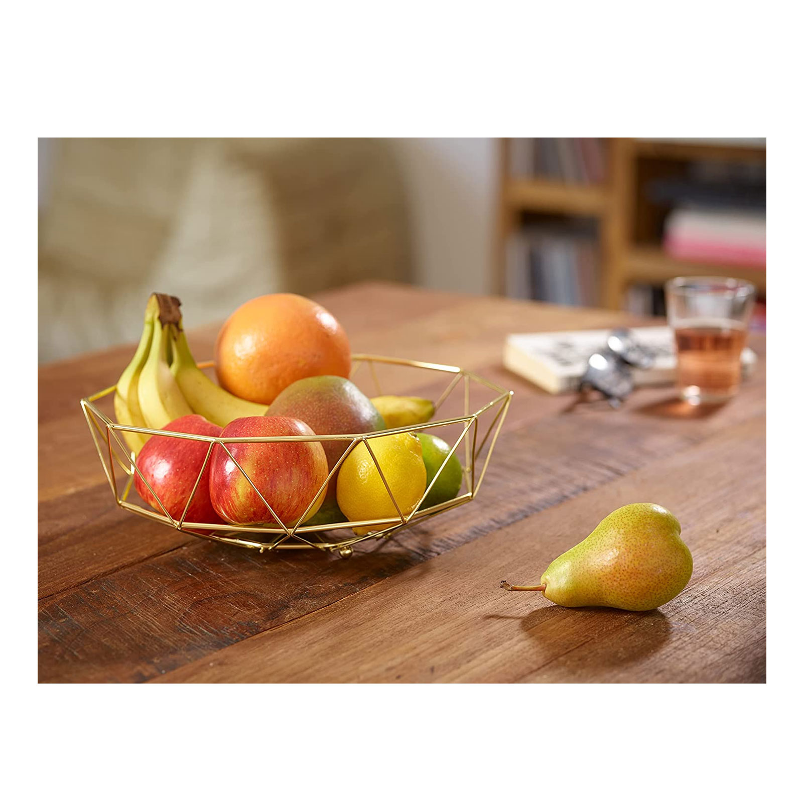 Echtwerk  Obstschale aus Edelstahl 
